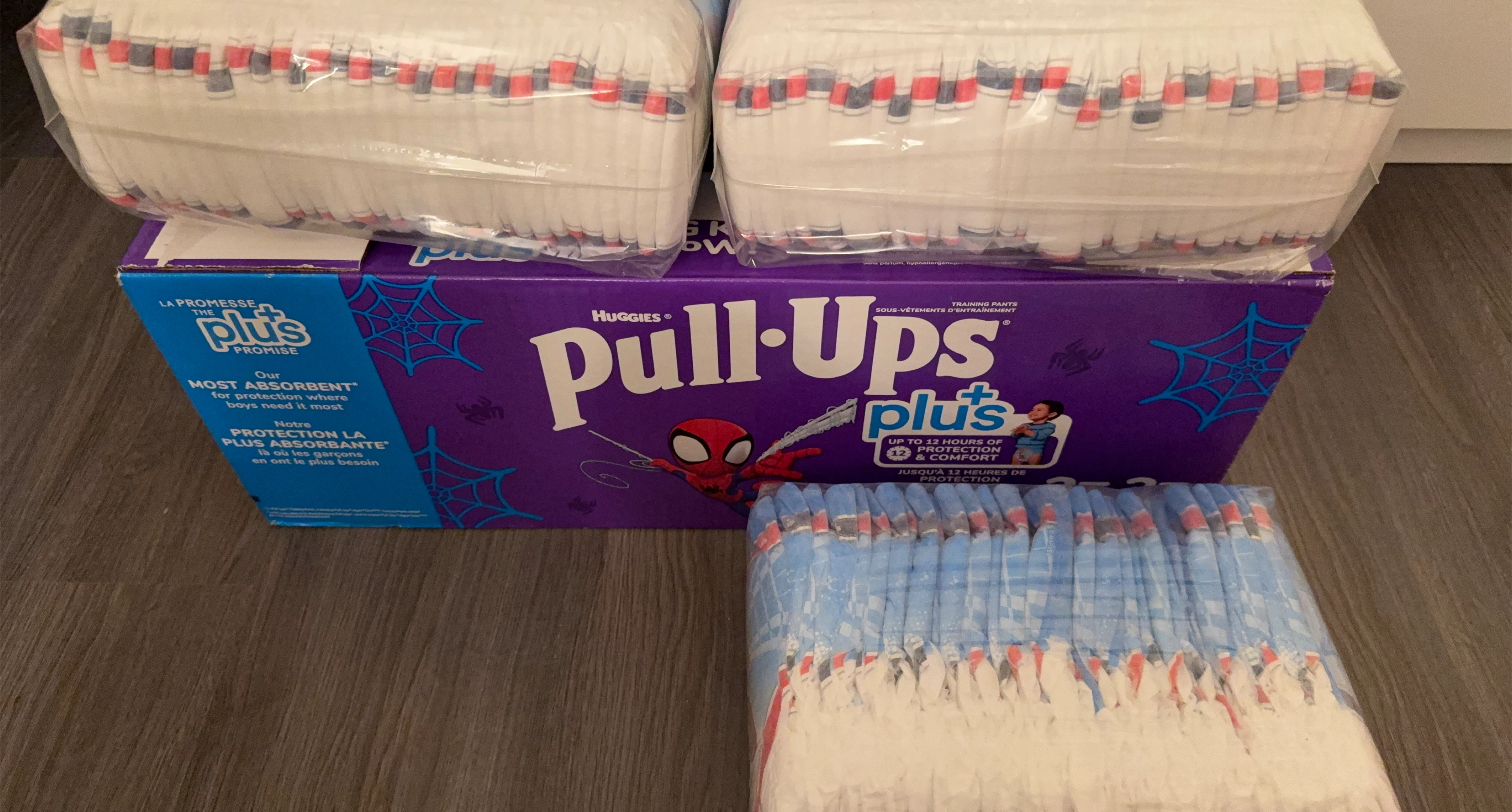 🥕 Huggies Spiderman Pull-Ups Plus Training Pants