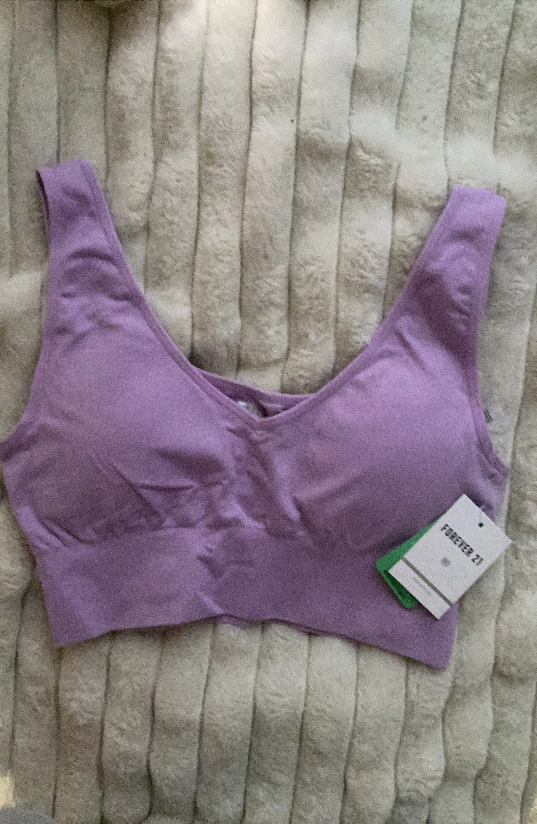 Forever 21 Purple Sports Bra