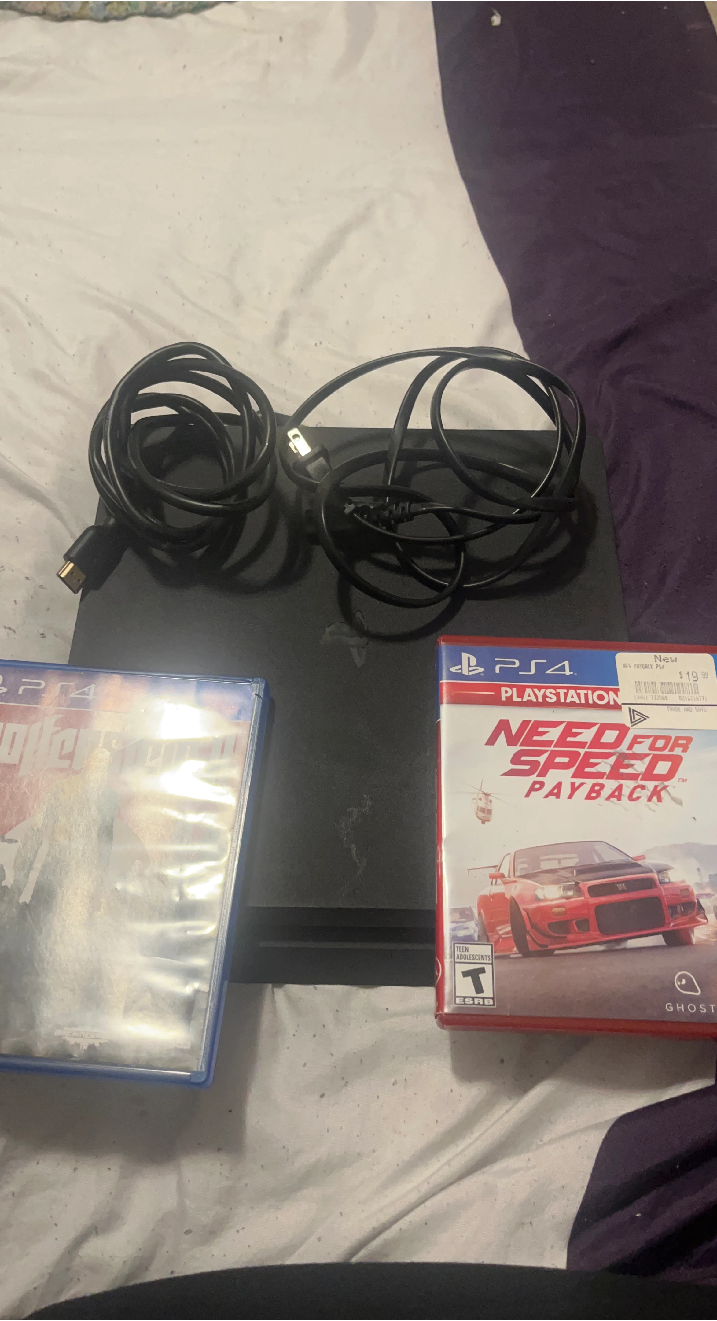 Sony PlayStation 4 Console with 2 Games