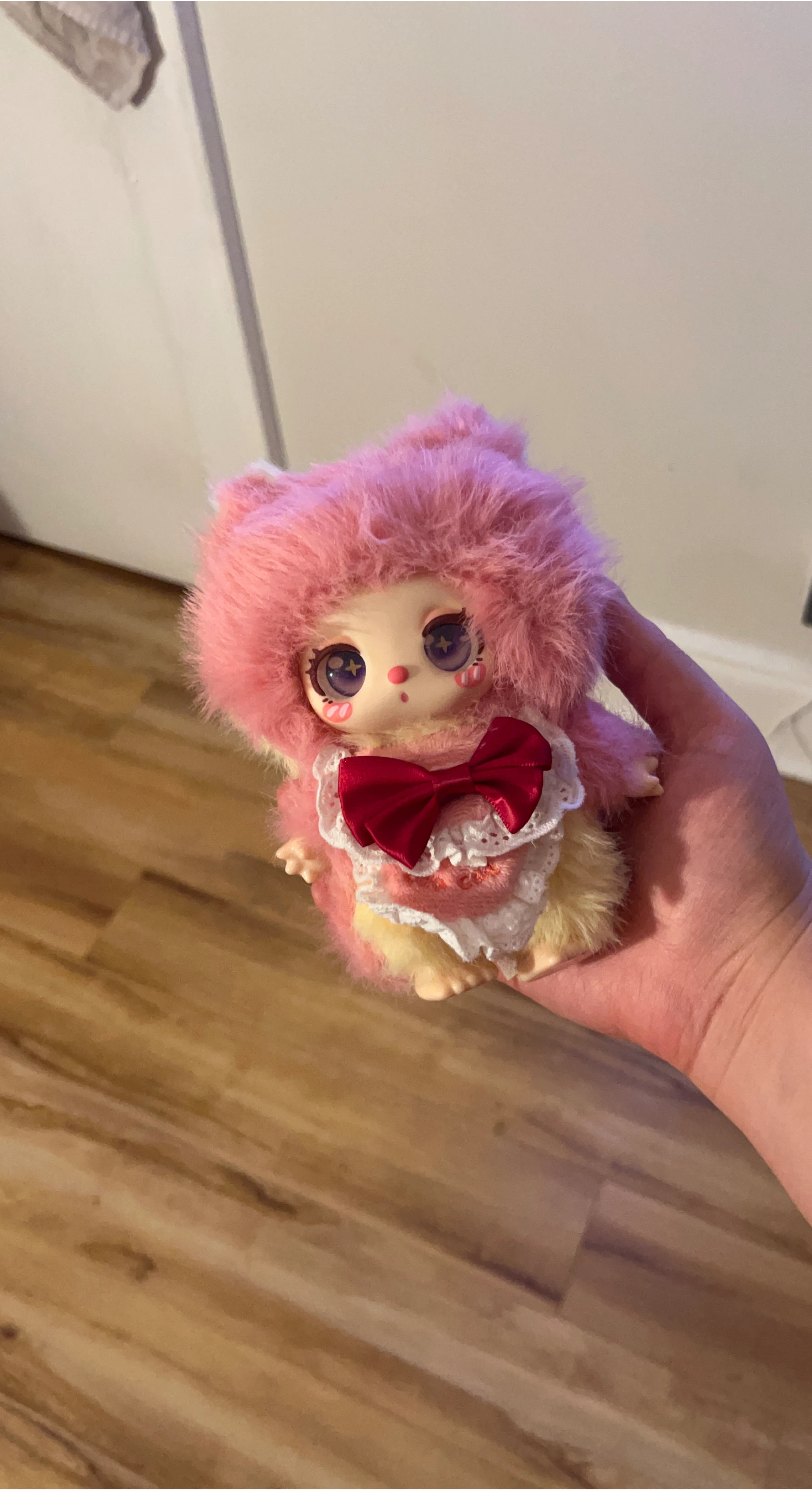 Lila plush pendant