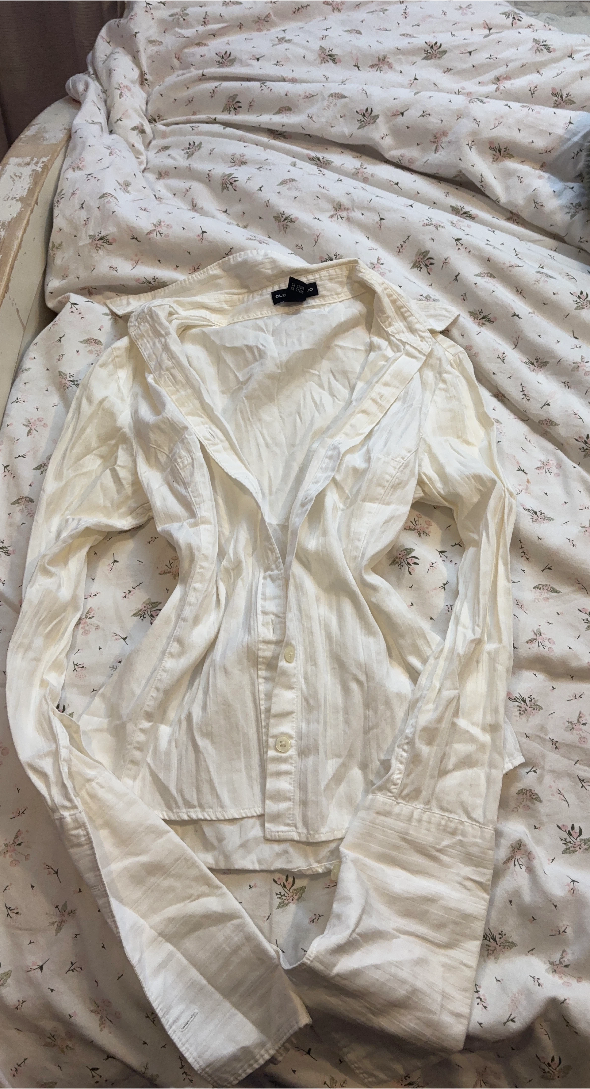 White Button-Up Shirt