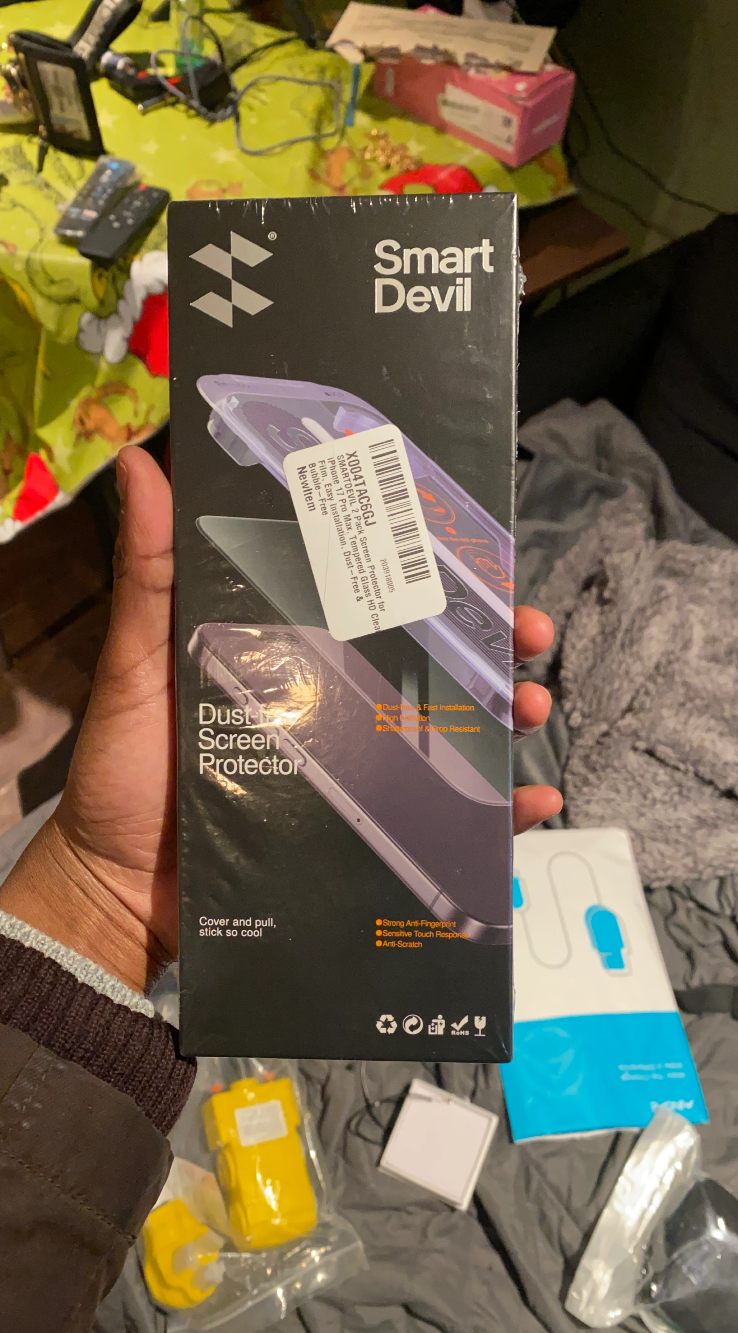 Smart Devil Dust-free Screen Protector for iPhone 17 Pro Max