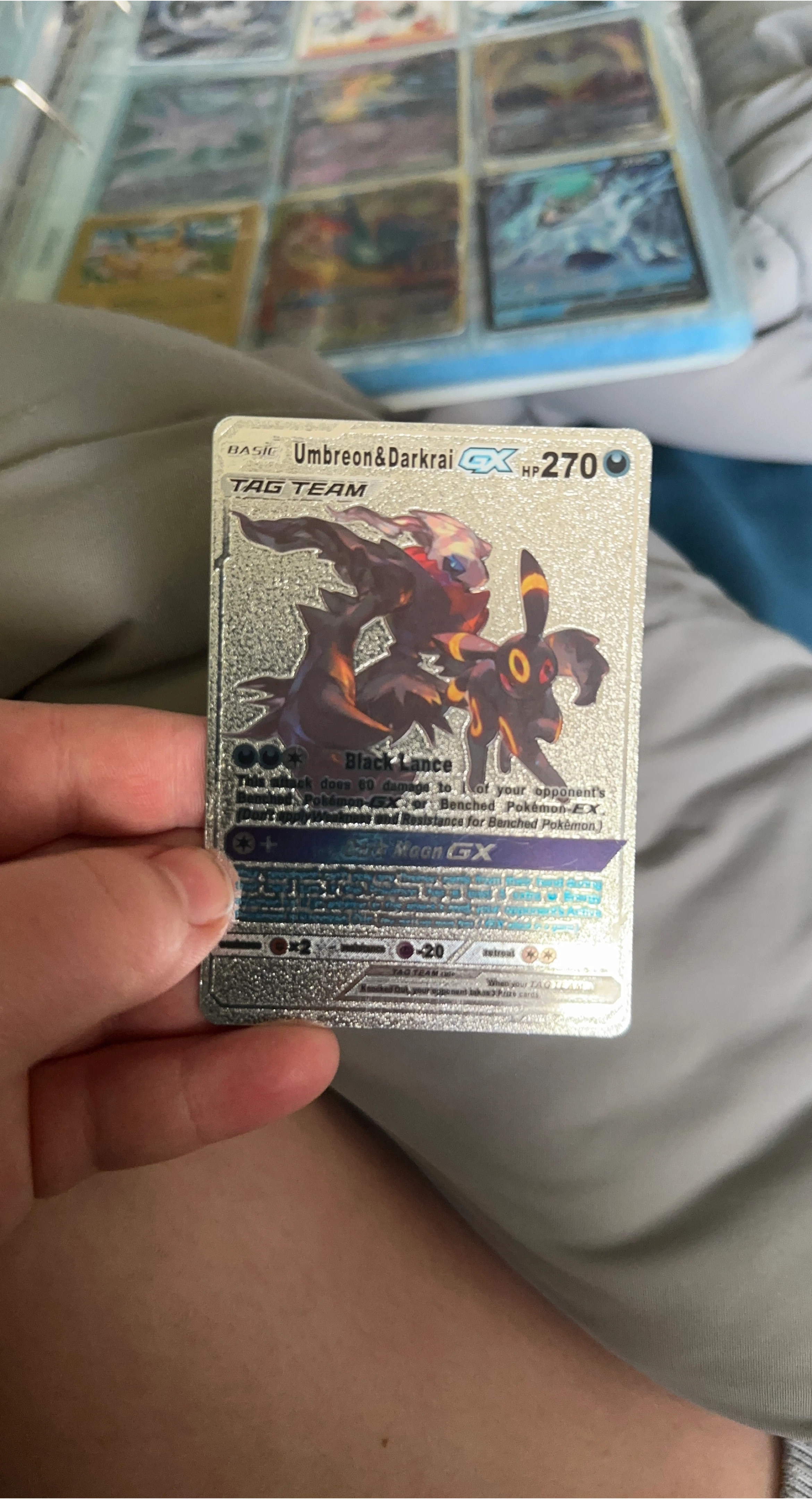 Umbreon & Darkrai GX TAG TEAM Pokémon Card