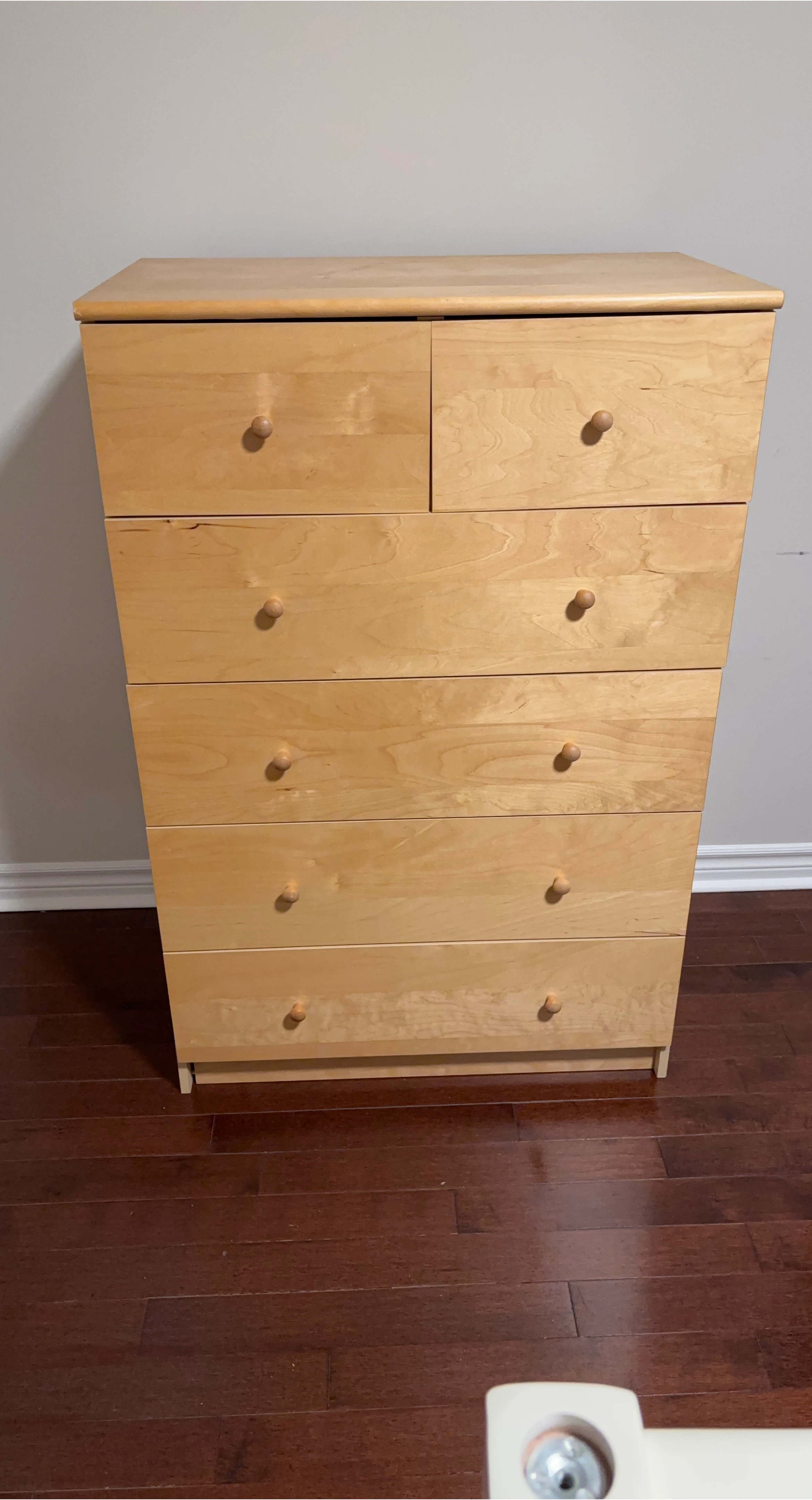 Wooden 7-Drawer Dresser