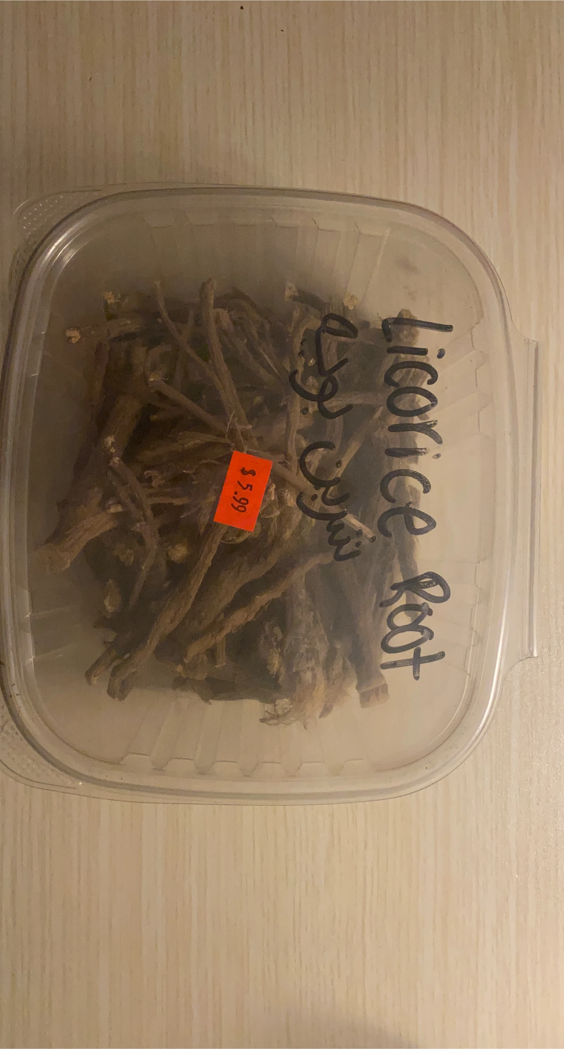 Dried Licorice Root