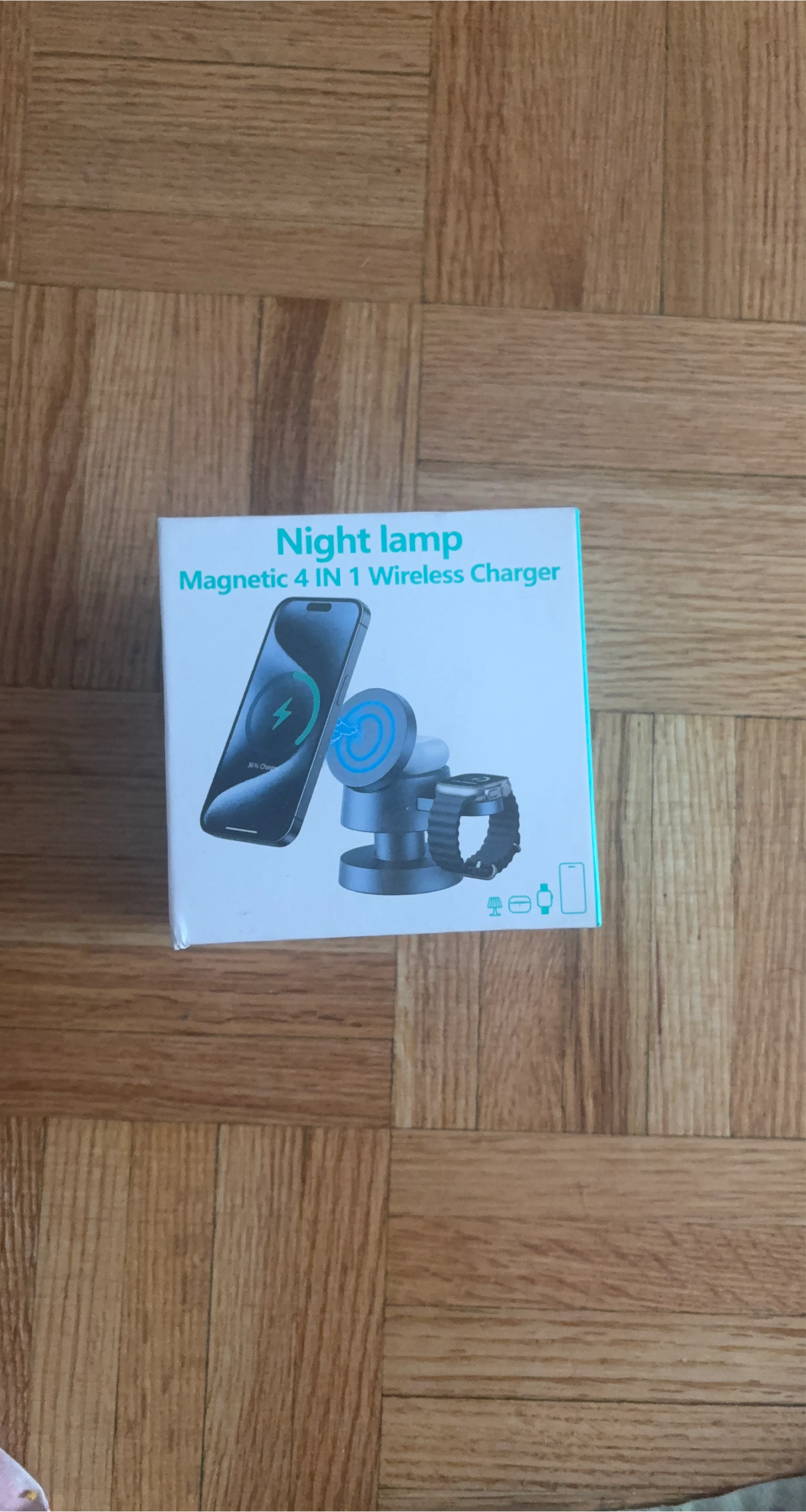 Night Lamp Magnetic 4-in-1 Wireless Charger