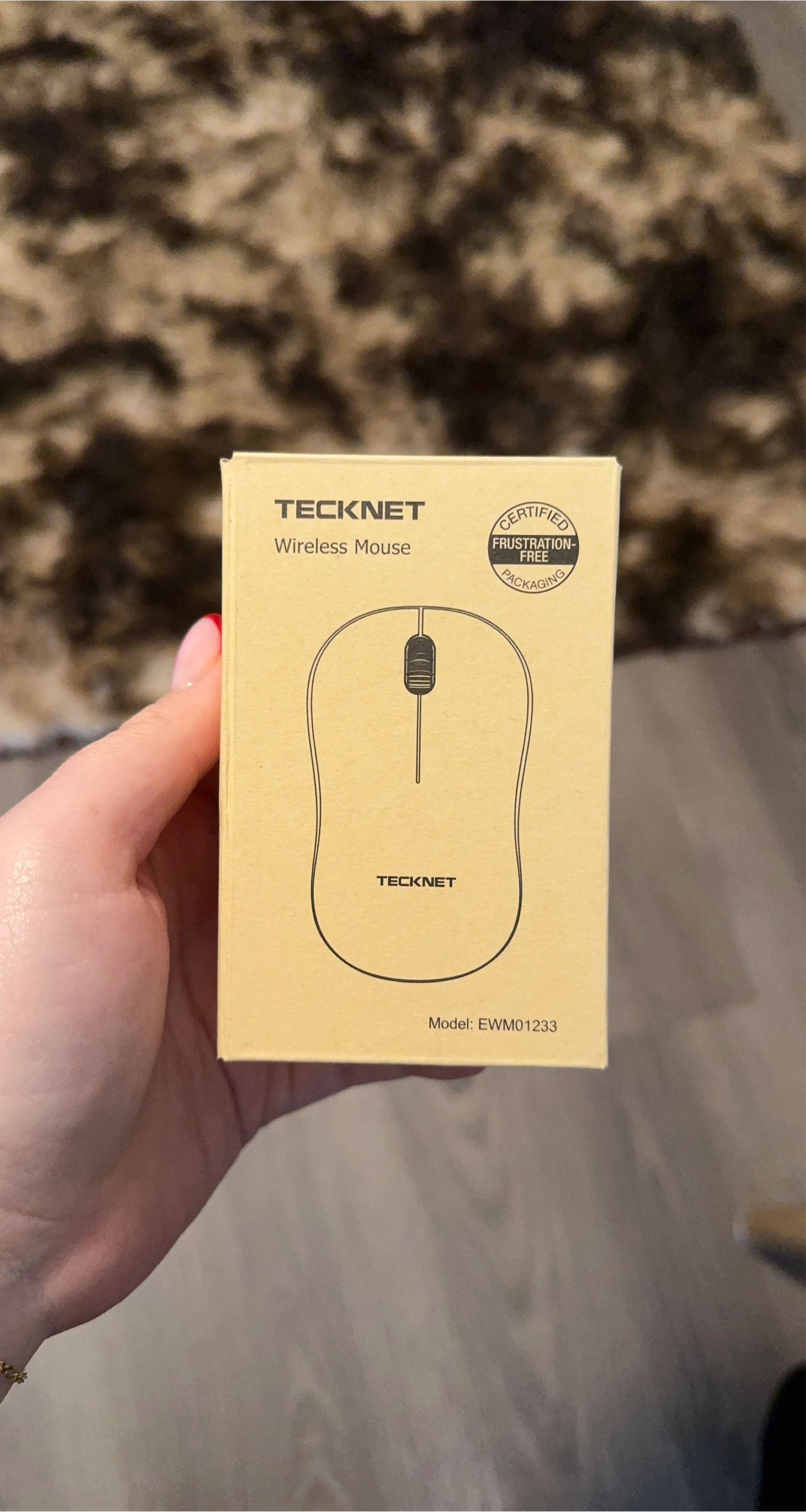 TECKNET Wireless Mouse EWM01233 - Pink