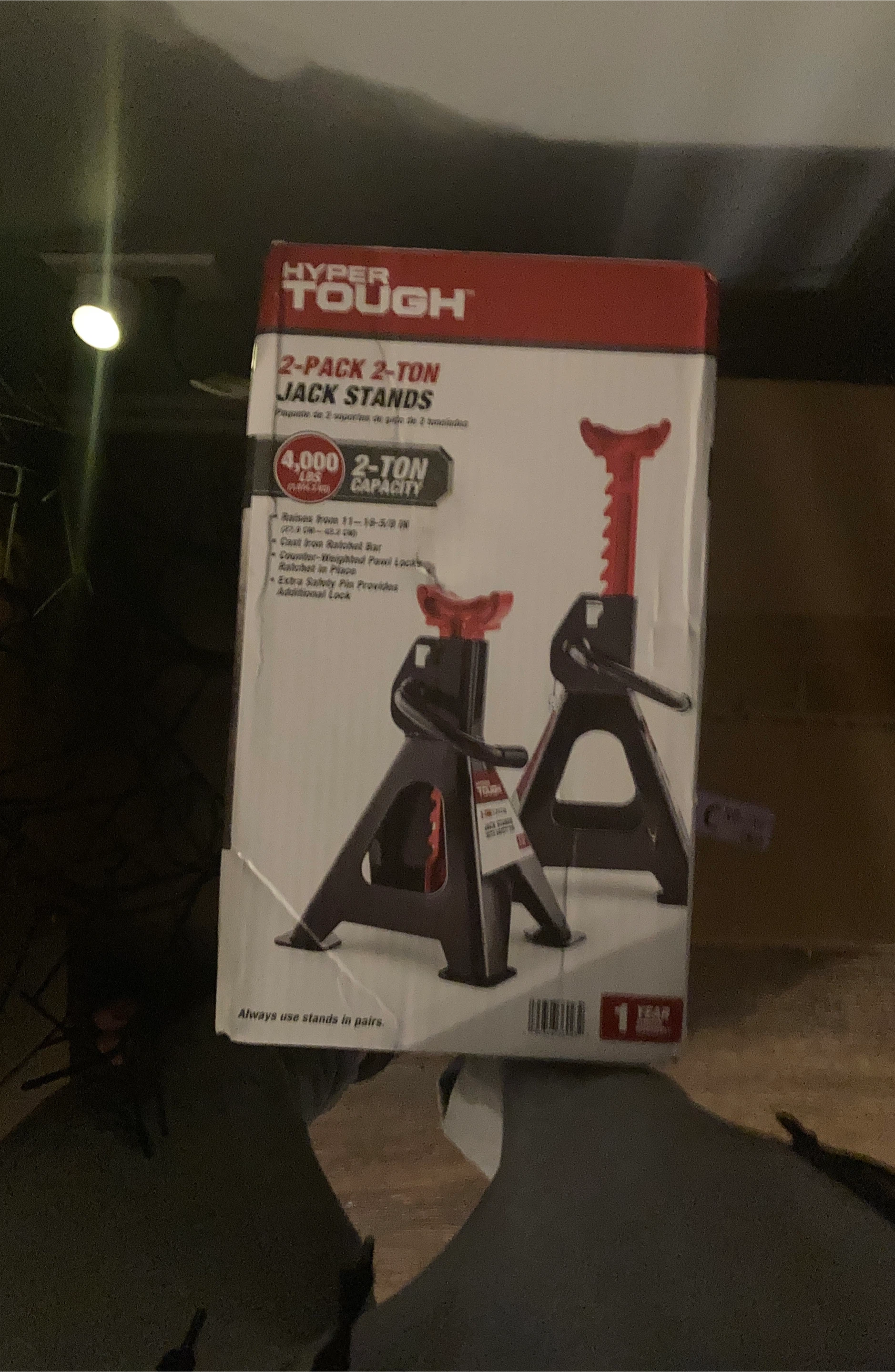 Hyper Tough 2-Pack 2-Ton Jack Stands