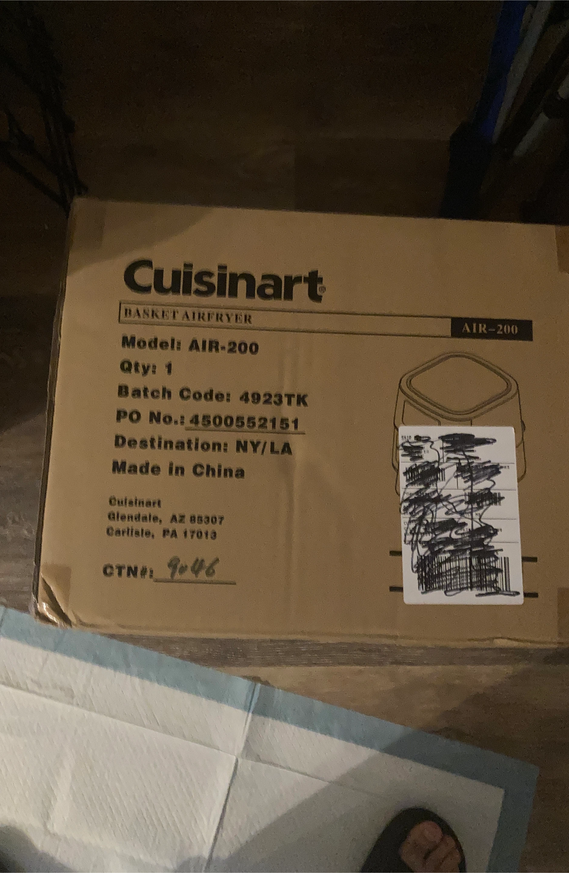 Cuisinart AIR-200 Basket Air Fryer