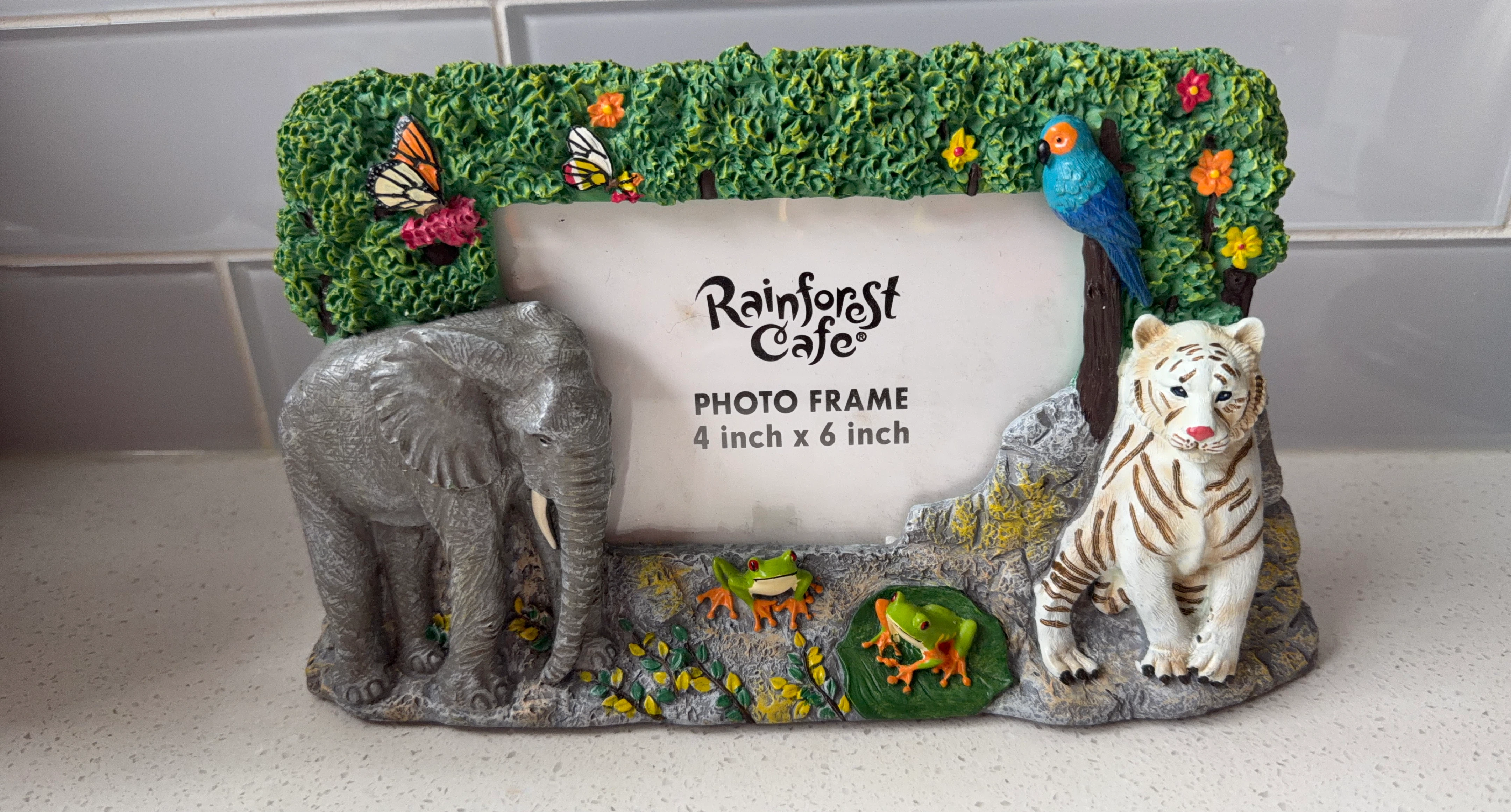 Rainforest Cafe Photo Frame 4" x 6"