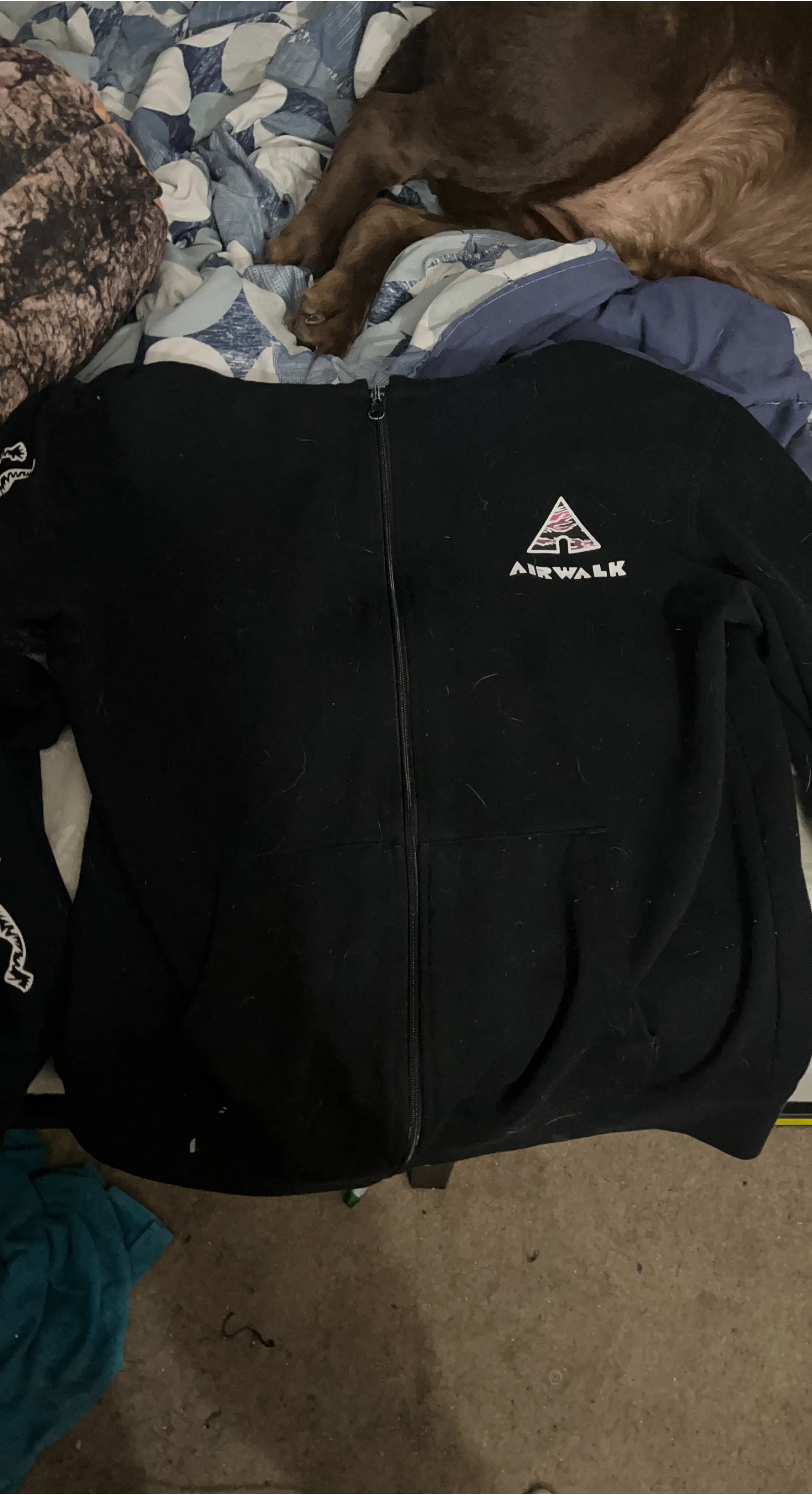 Airwalk Black Zip-Up Hoodie
