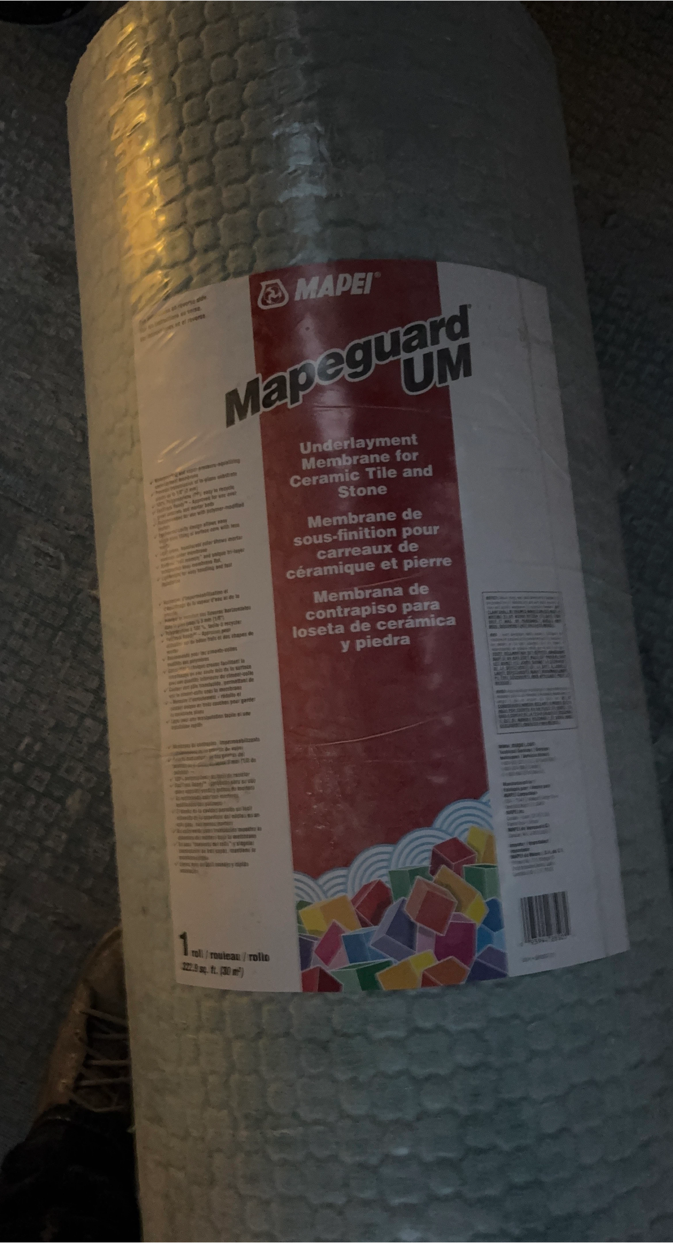 Mapei Mapeguard UM Underlayment Membrane
