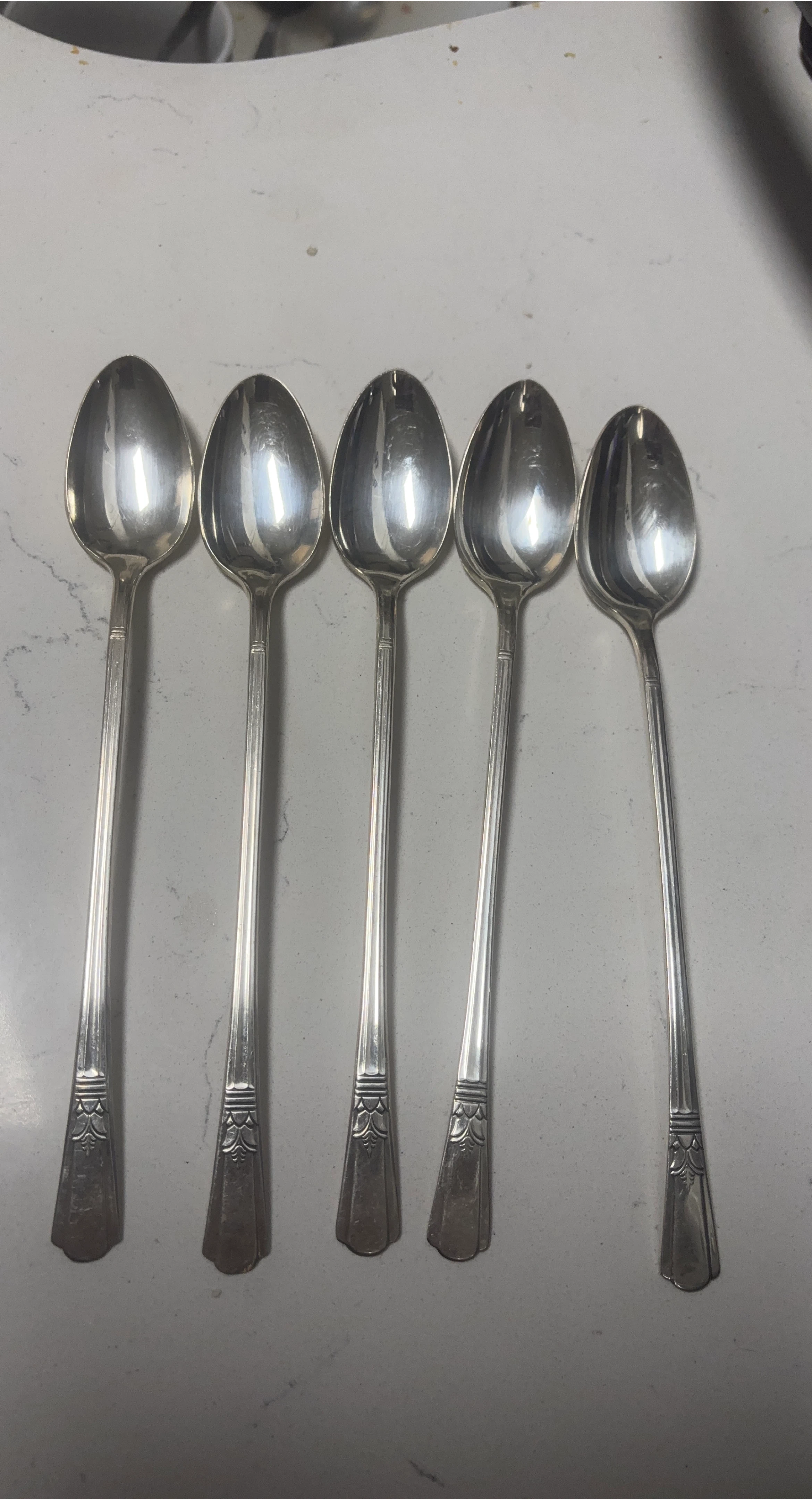 Gorham Silverplate tall Spoons (Set of 5)