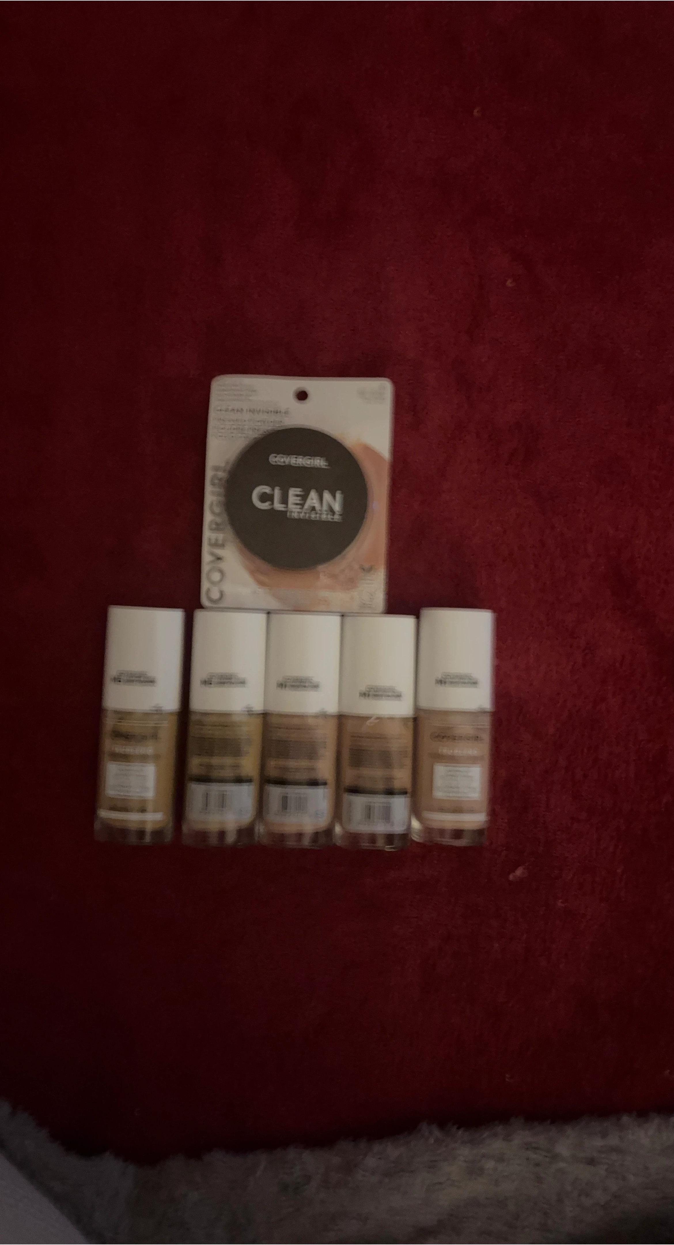 Covergirl Clean Invisible Pressed Powder & Trublend Foundation