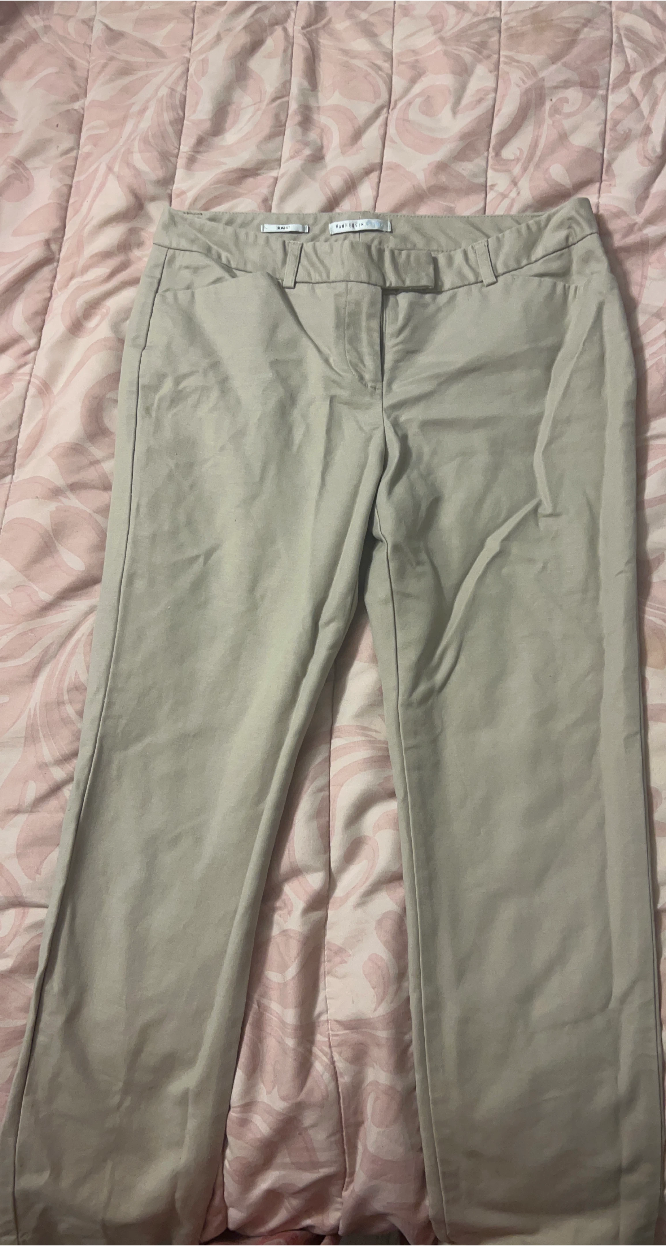 Van Heusen Women's Stretch Pants - Khaki