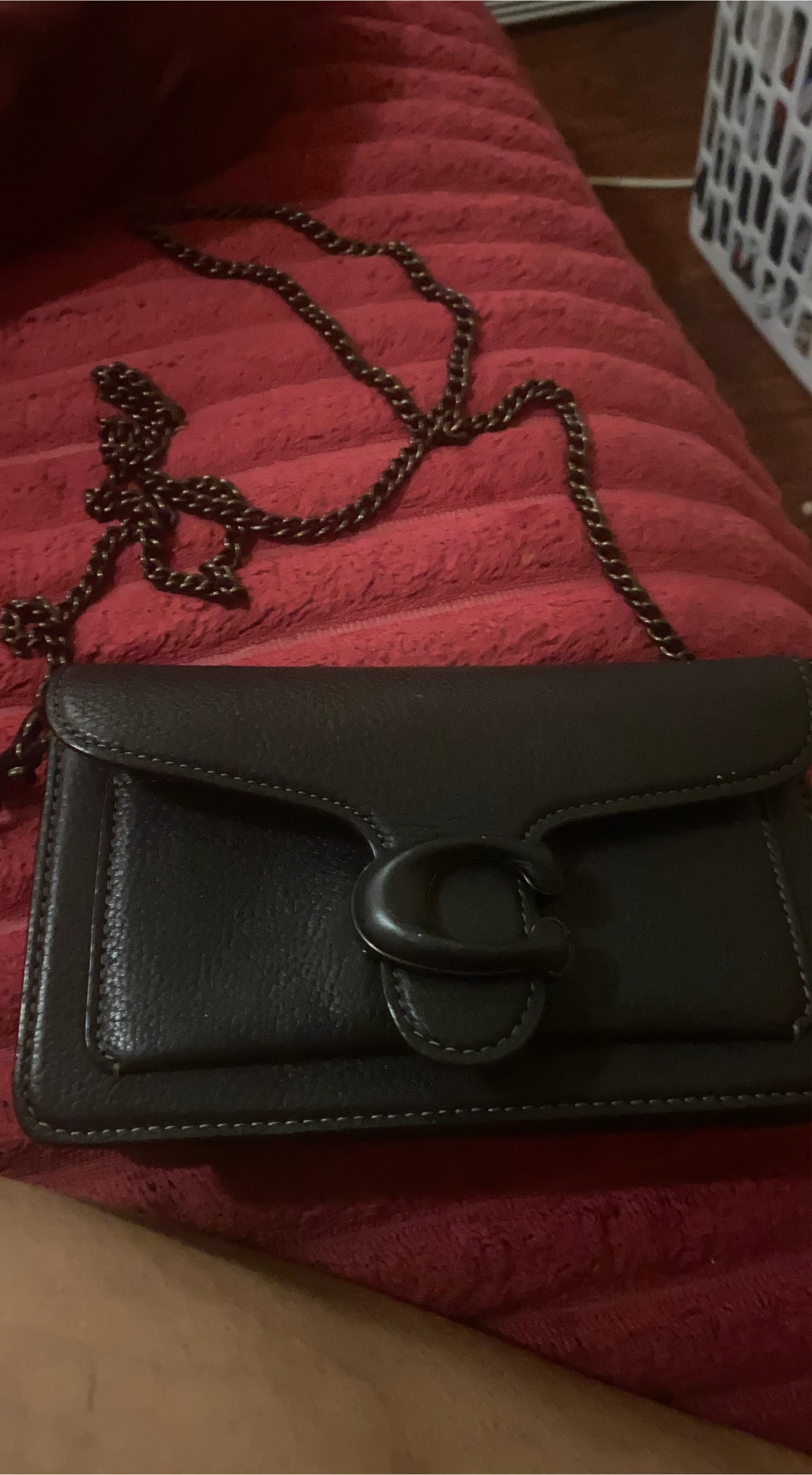 Coach Tabby Wallet with Chain