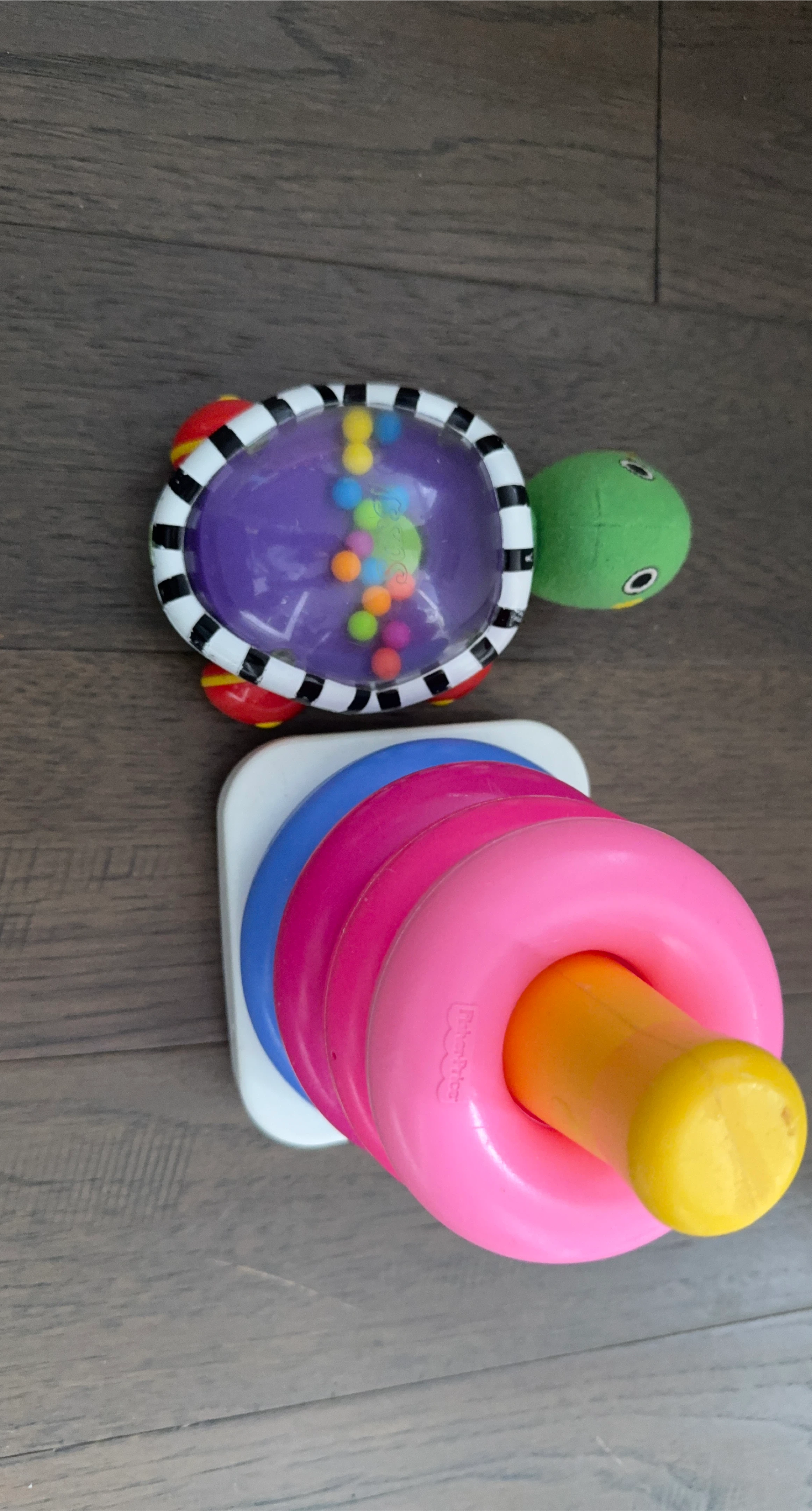 🥕 Fisher-Price Rock-a-Stack and Turtle Toy Set