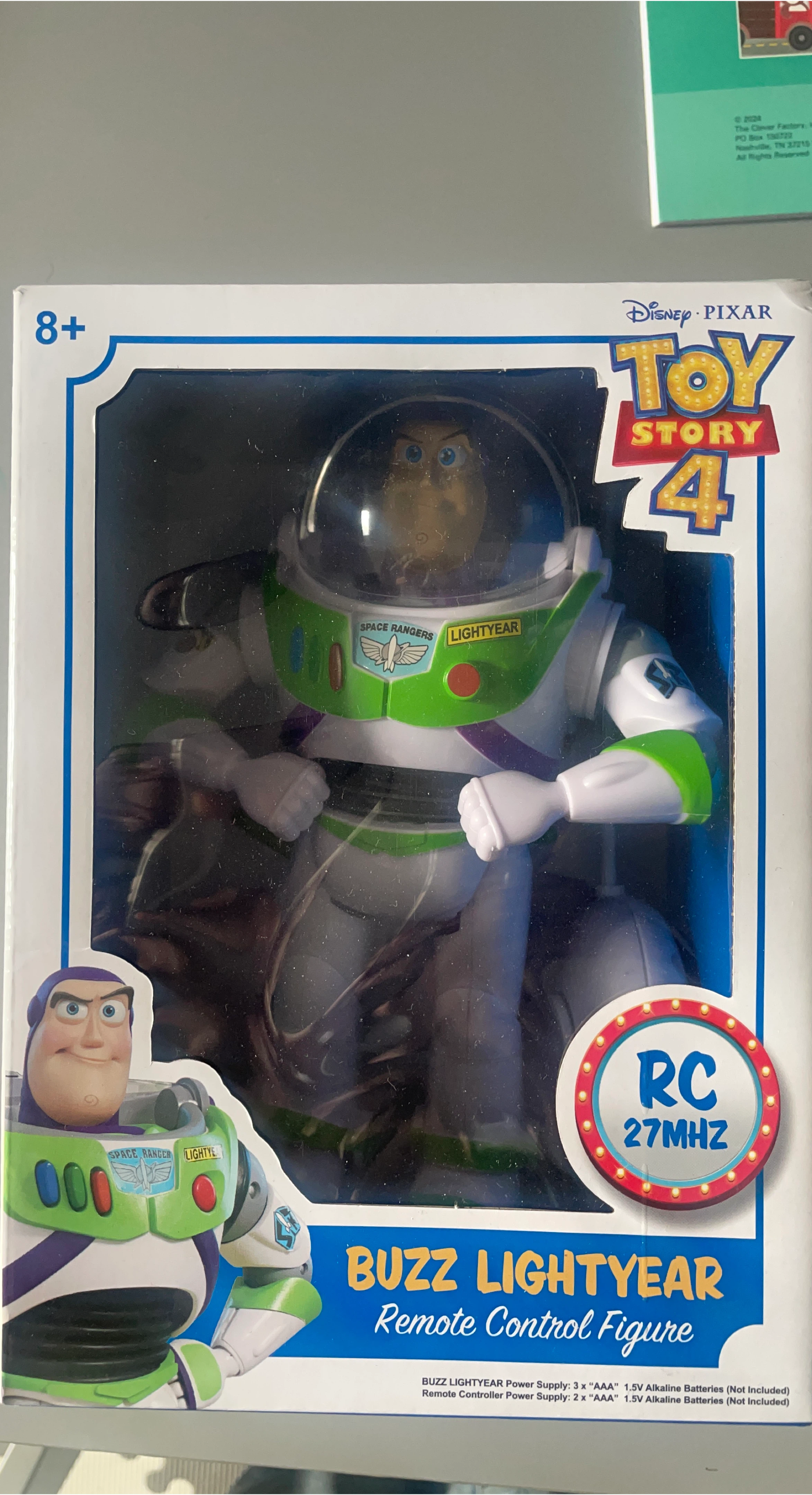 Toy Story 4 Buzz Lightyear Remote Control Figure