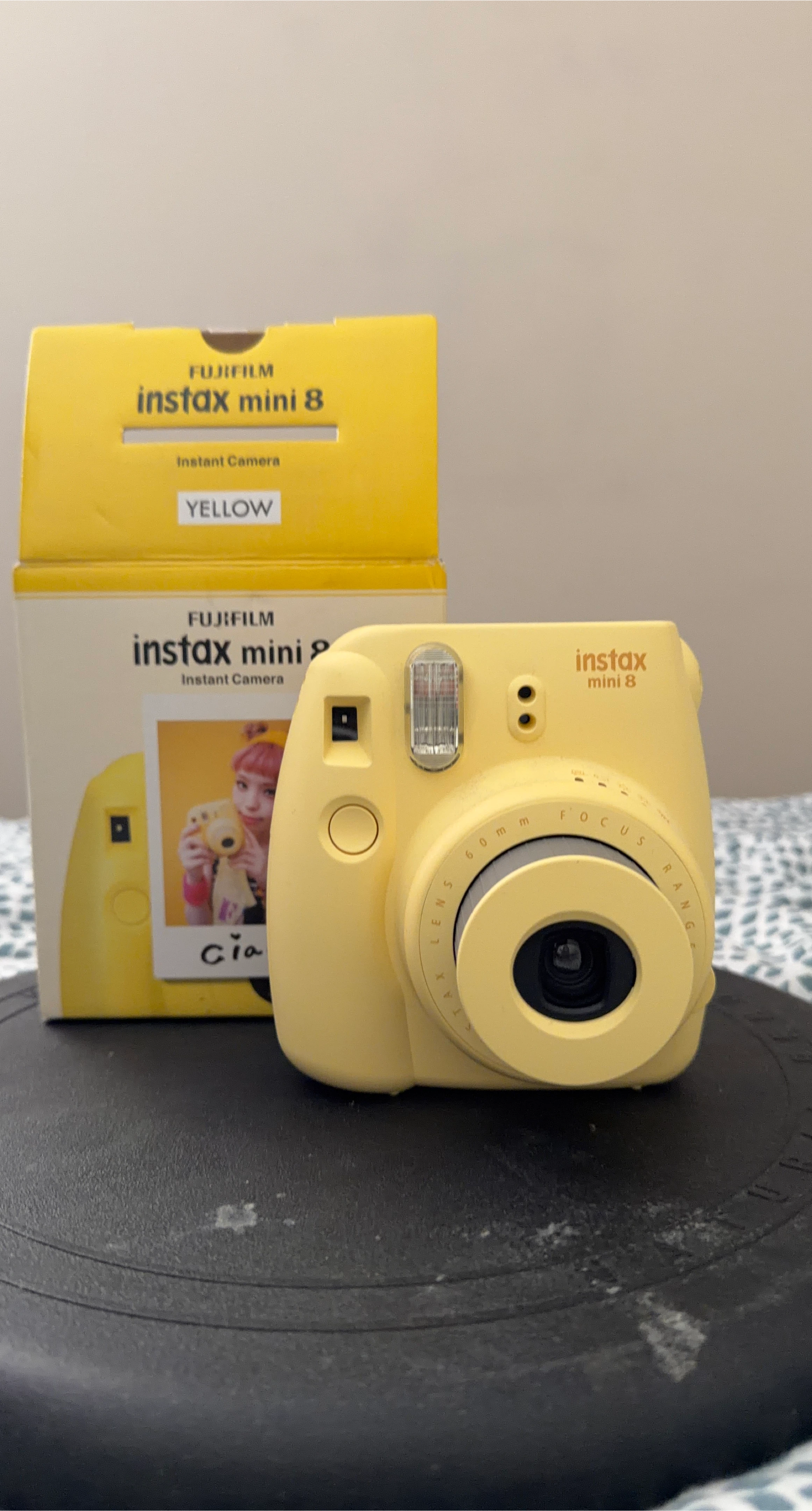 Fujifilm Instax Mini 8 Yellow Instant Camera