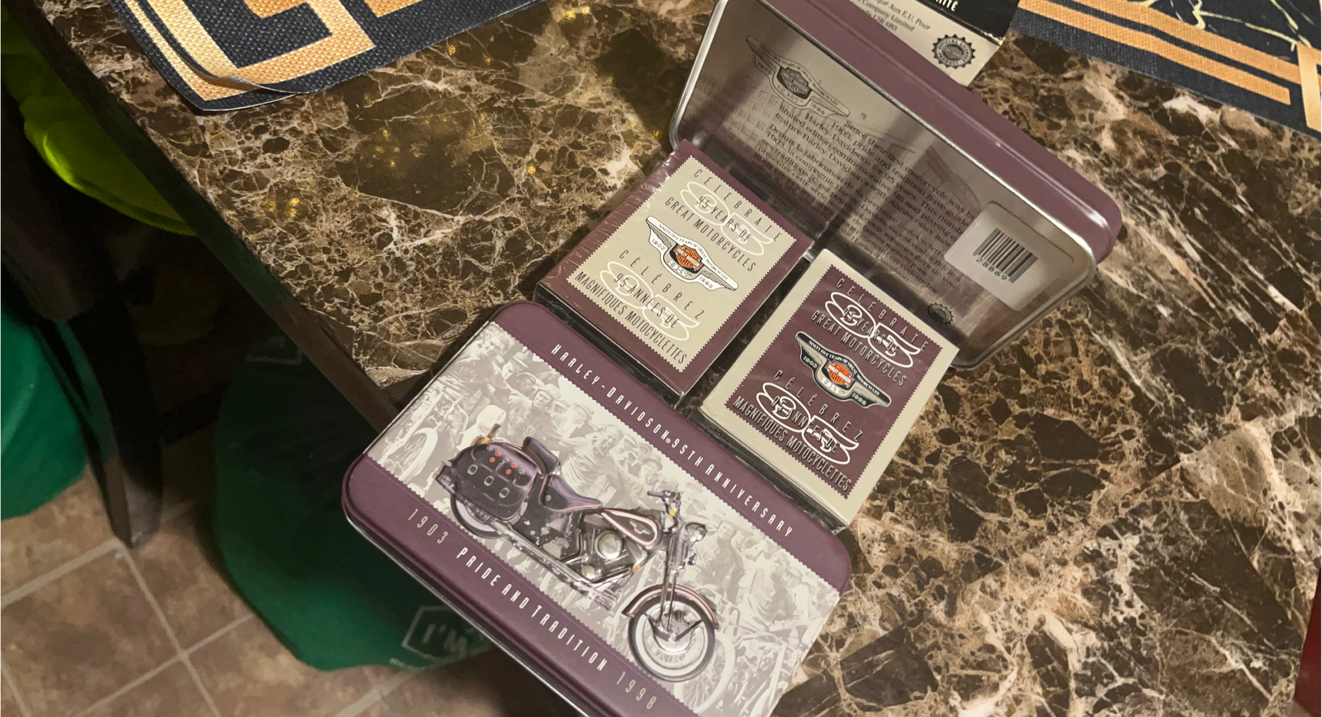 Harley-Davidson 95th Anniversary Playing Cards