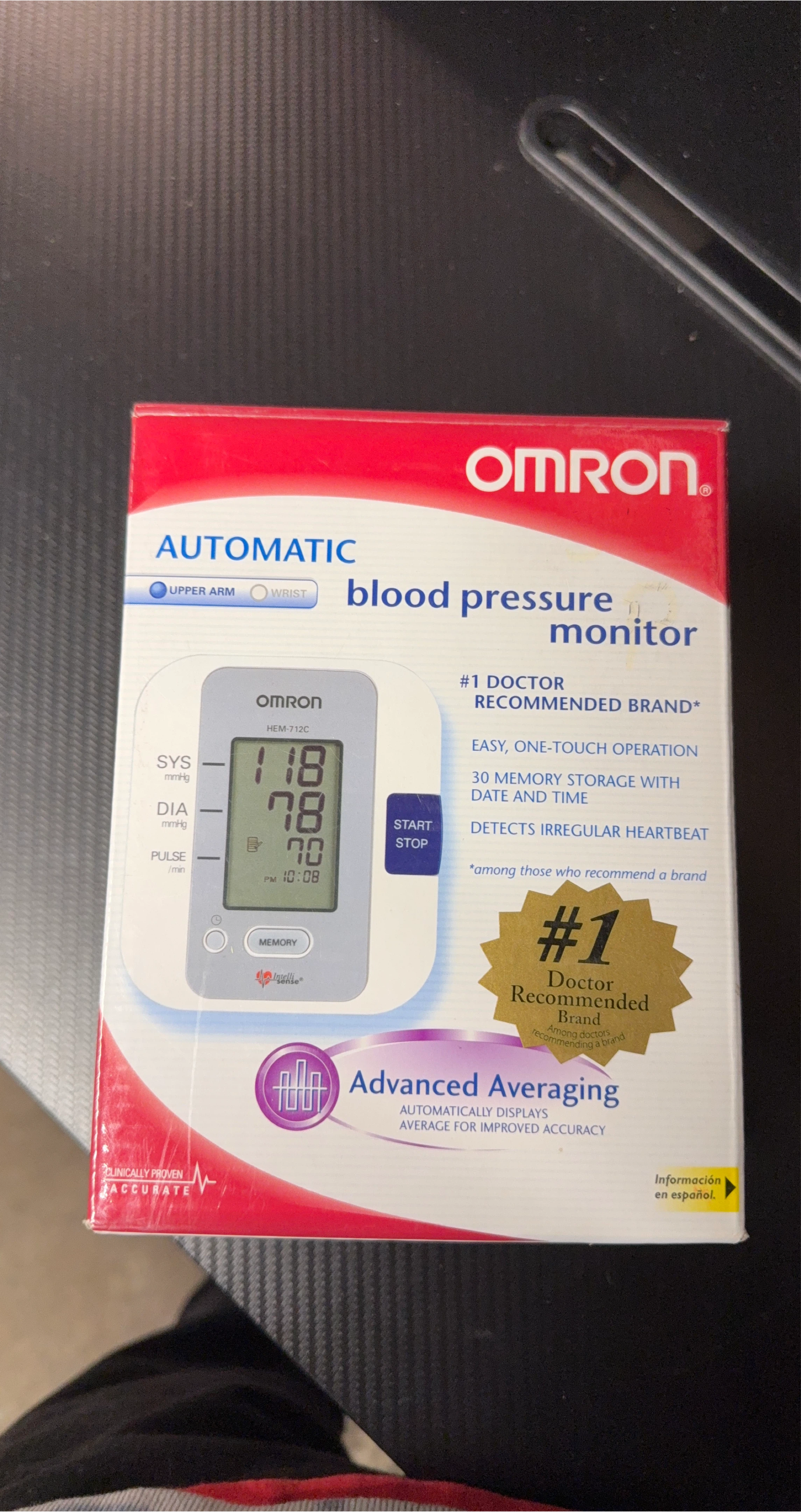 Omron Automatic Blood Pressure Monitor