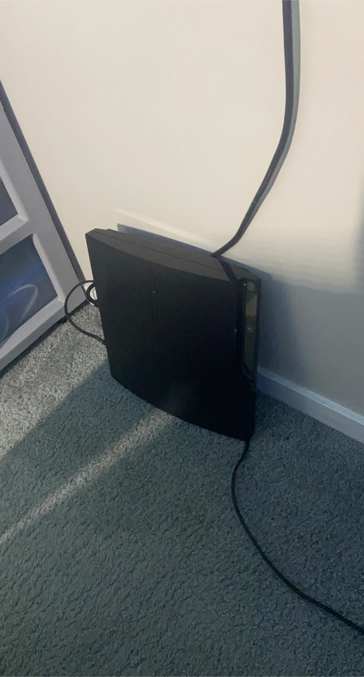 Sony PlayStation 3 Console and 1 Red Controller