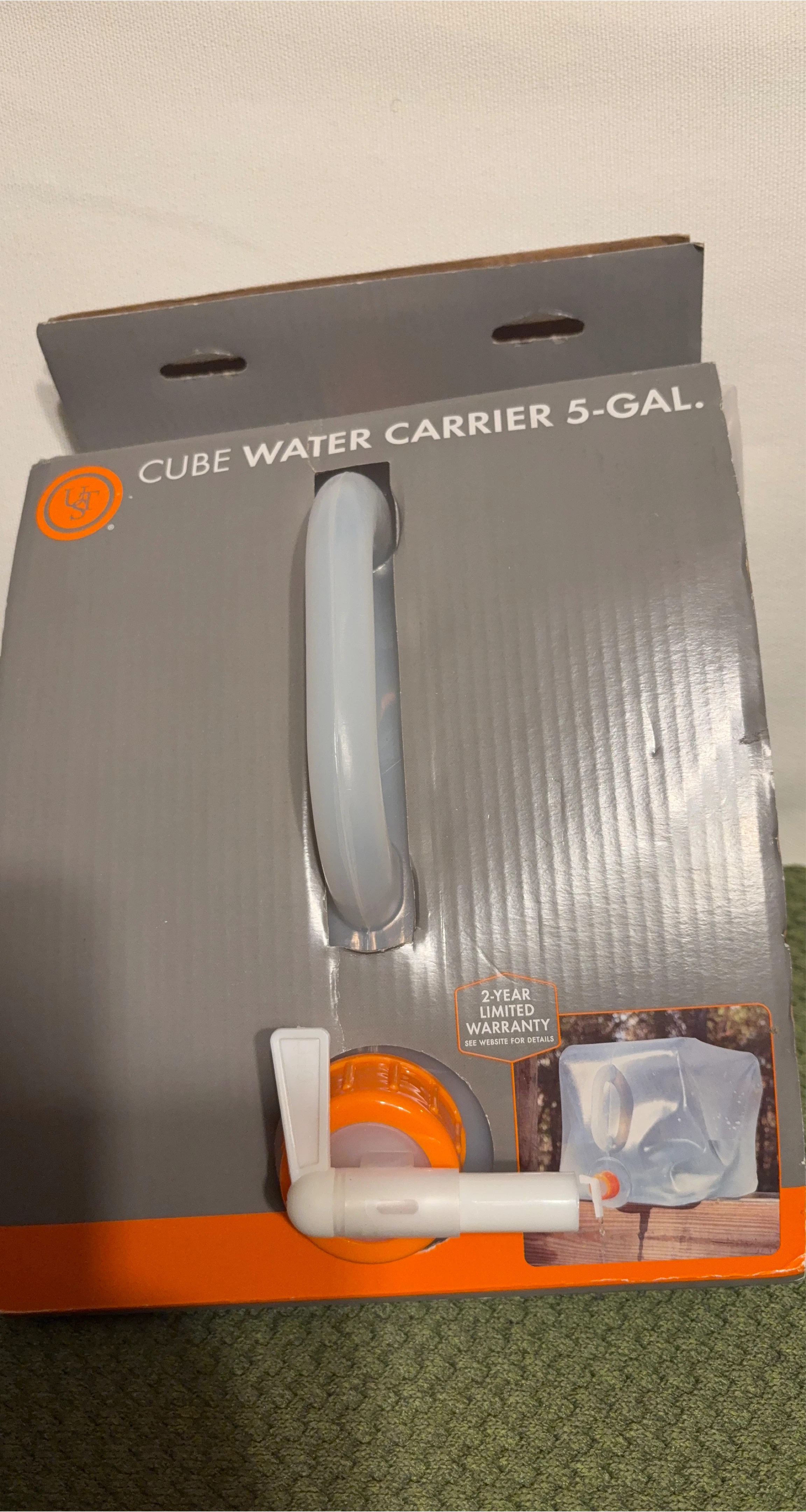 Outdoor Products Cube Water Carrier 5-Gallon
