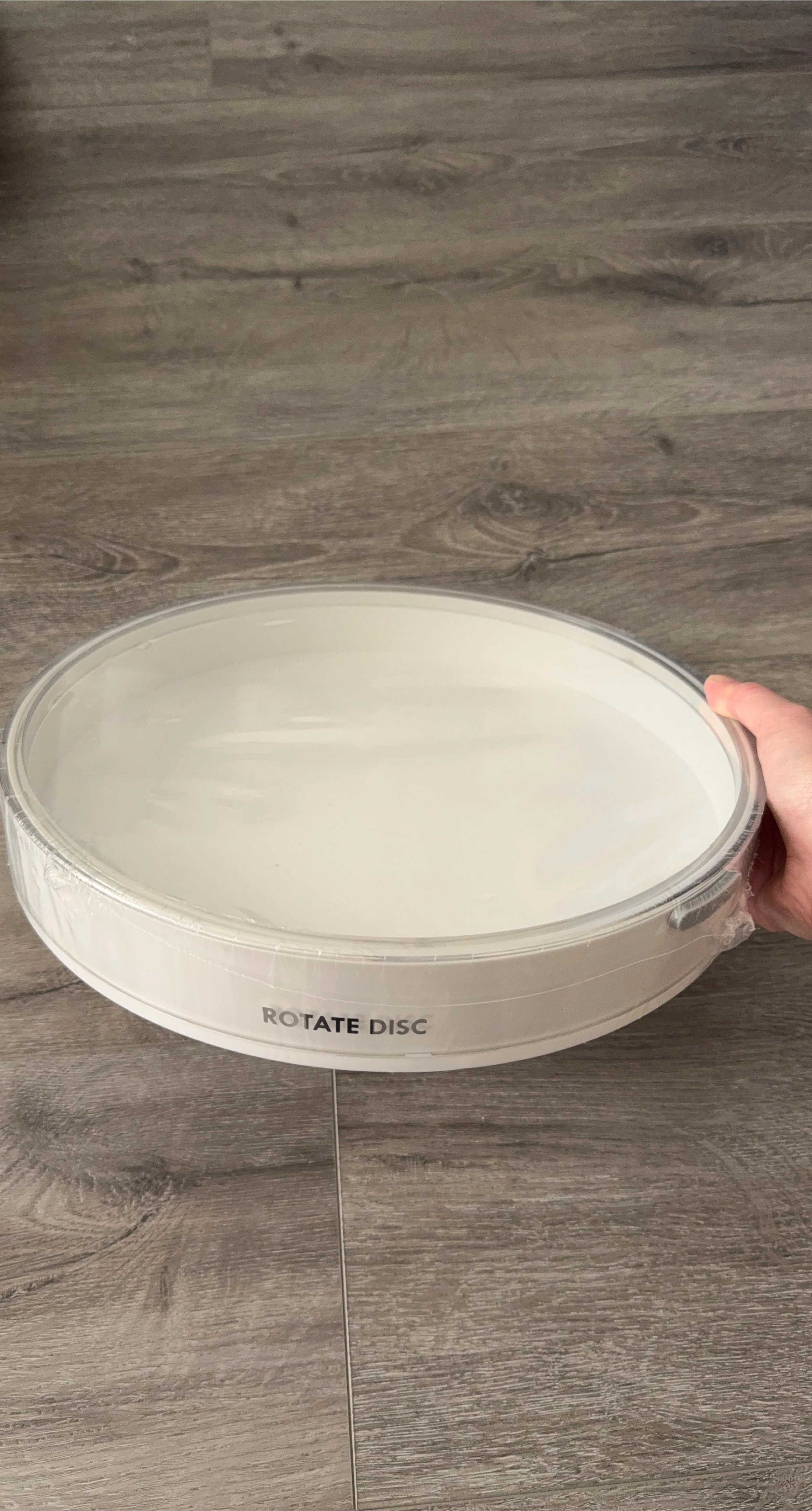 White Rotating Lazy Susan Turntable - photo 2
