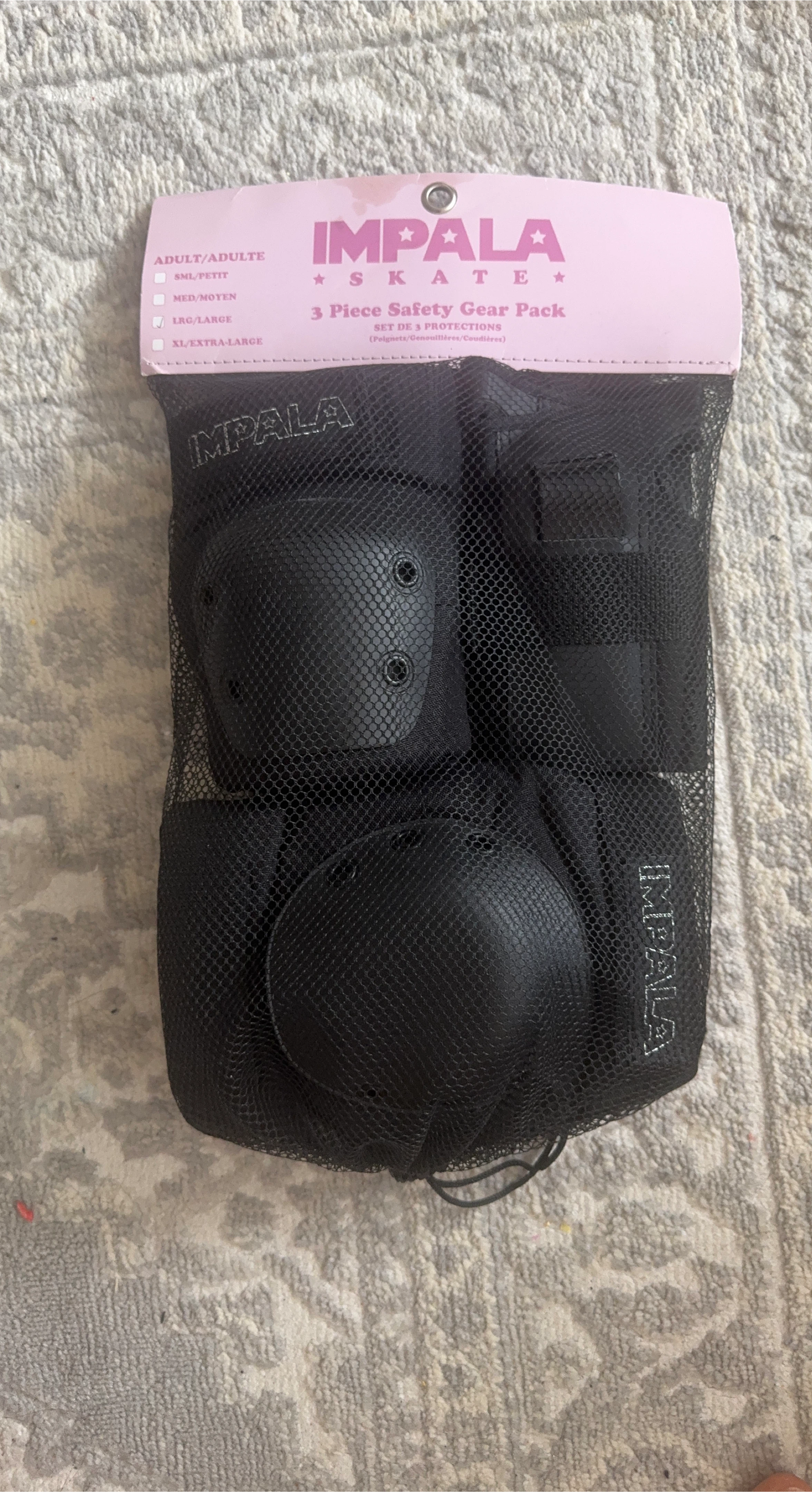 Impala 3 Piece Safety Gear Pack - LRG/LARGE