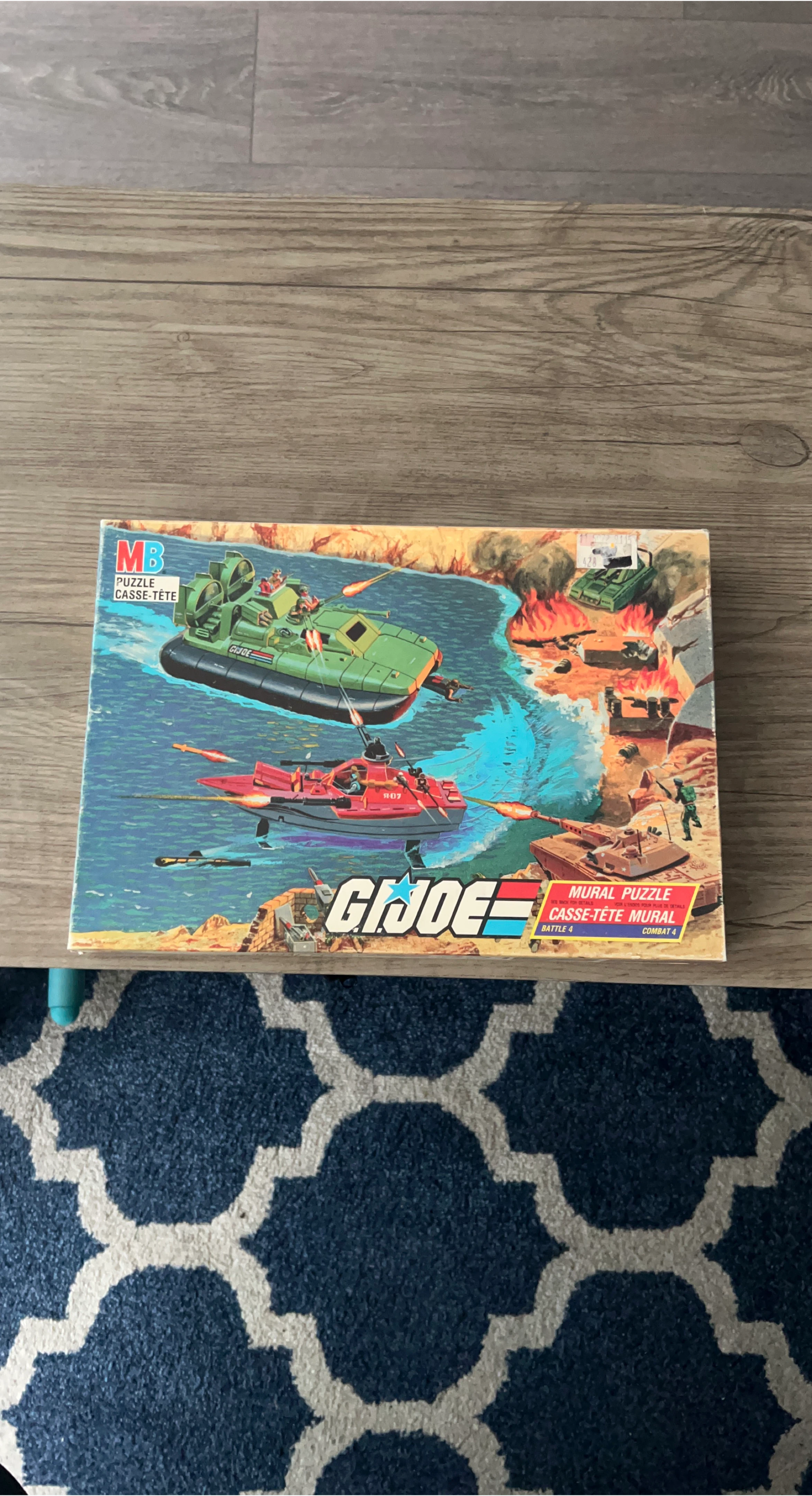 G.I. Joe MB Puzzle 221 Pieces Mural Combat