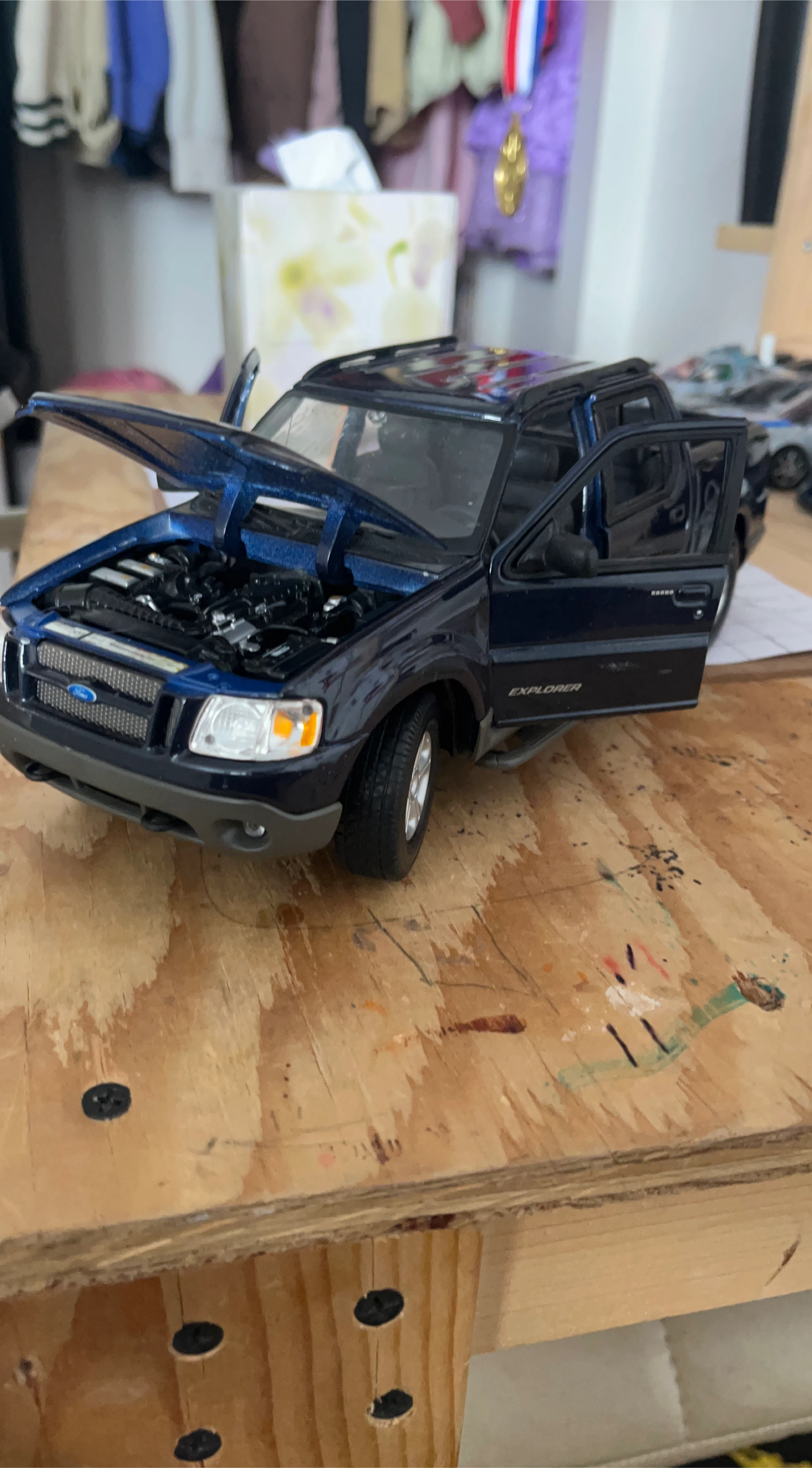 Ford Explorer Toy Truck Model
