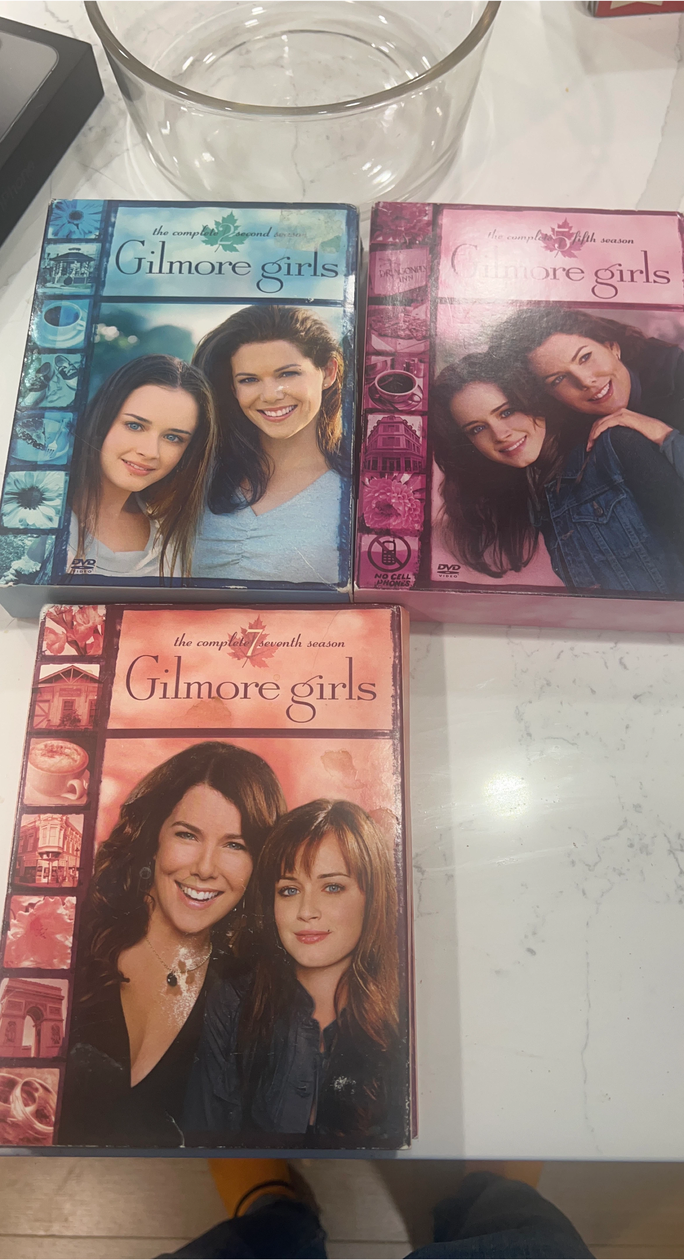 Gilmore Girls Seasons 2, 5, & 7 DVD Sets