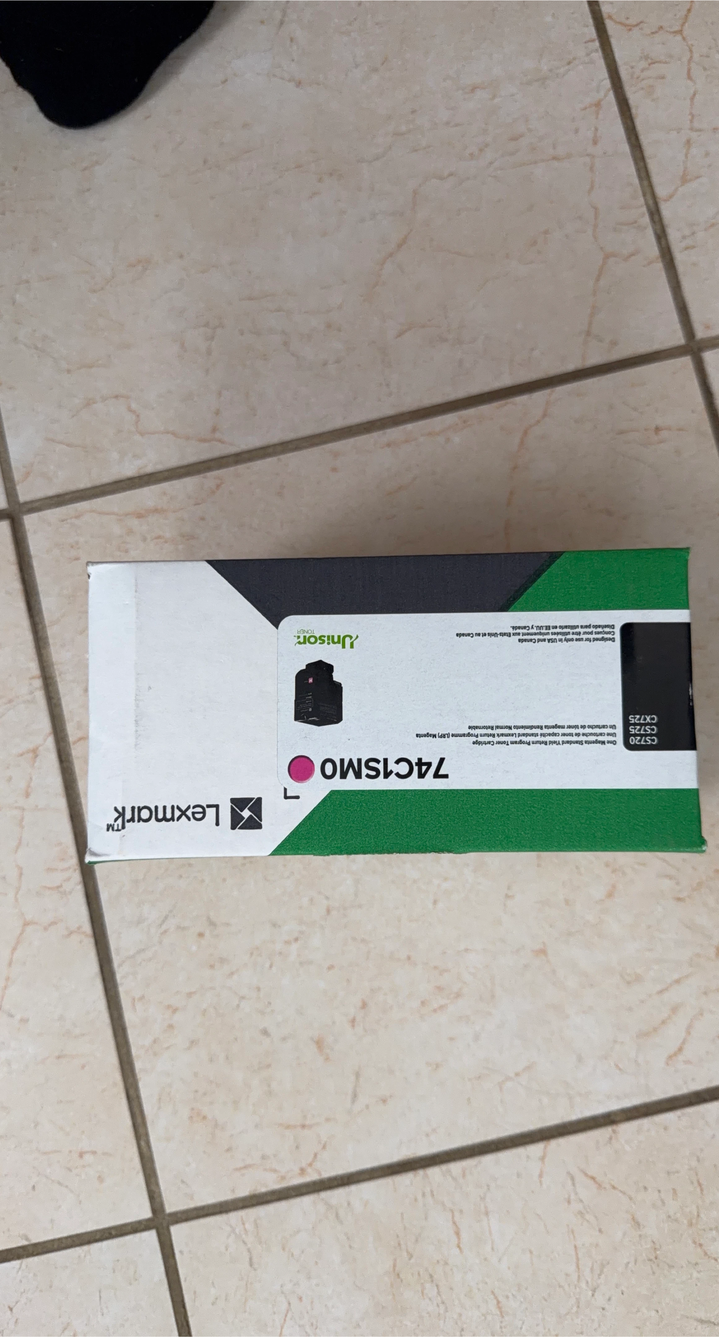 Lexmark 74C1SM0 Magenta Standard Toner Cartridge - photo 4