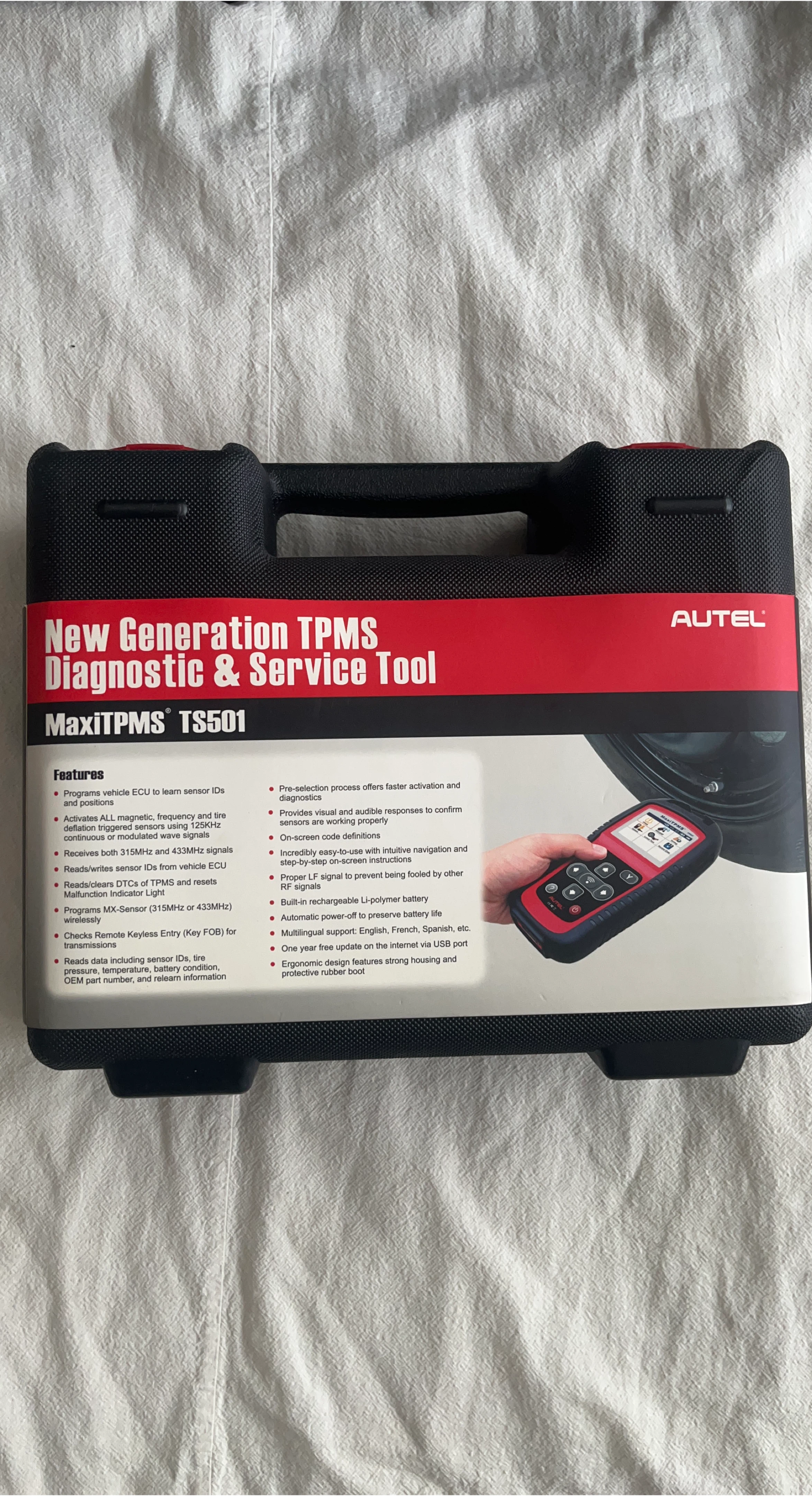 Autel MaxiTPMS TS501 Diagnostic & Service Tool
