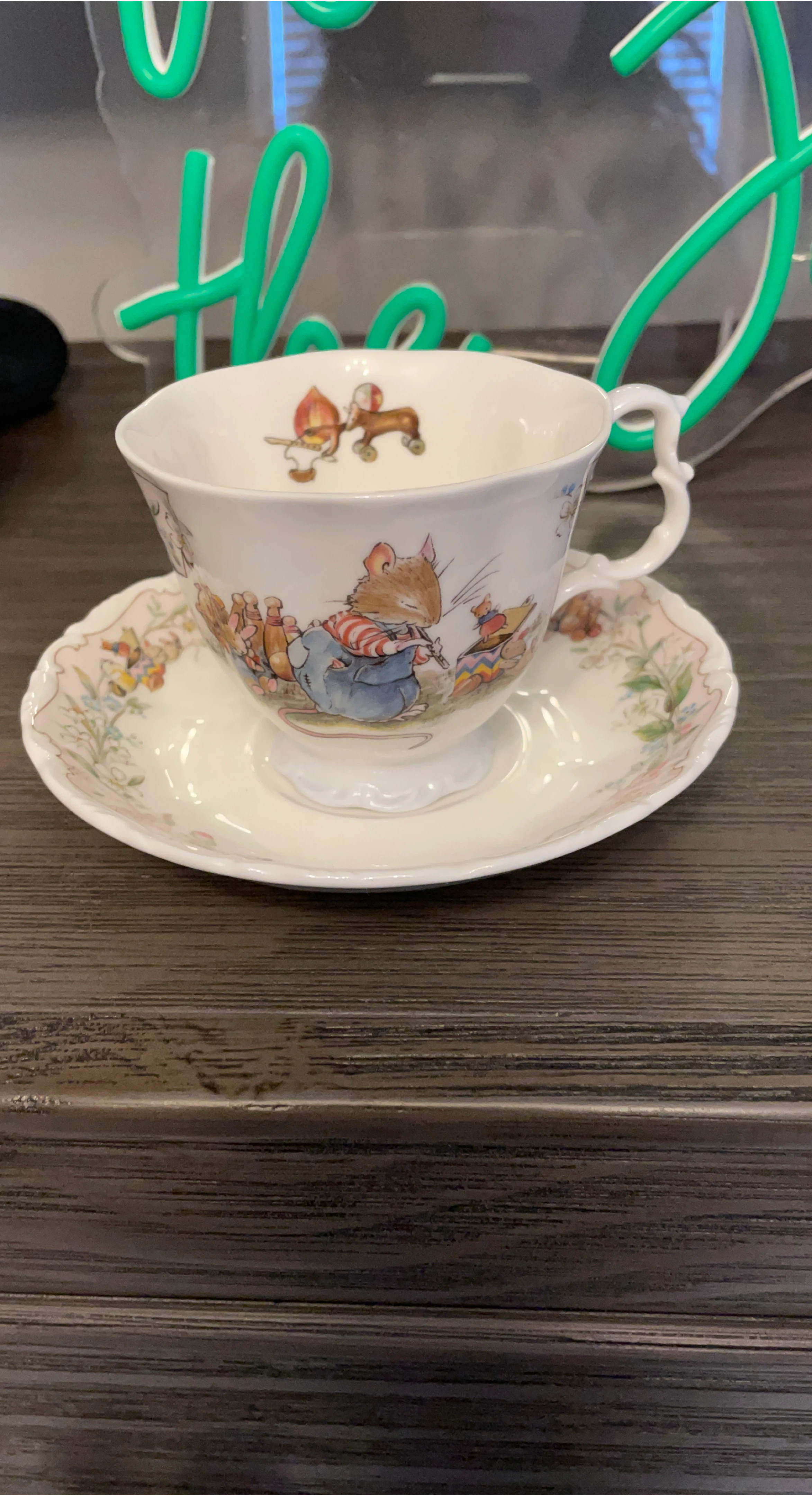Beatrix Potter Peter Rabbit Teacup and Saucer