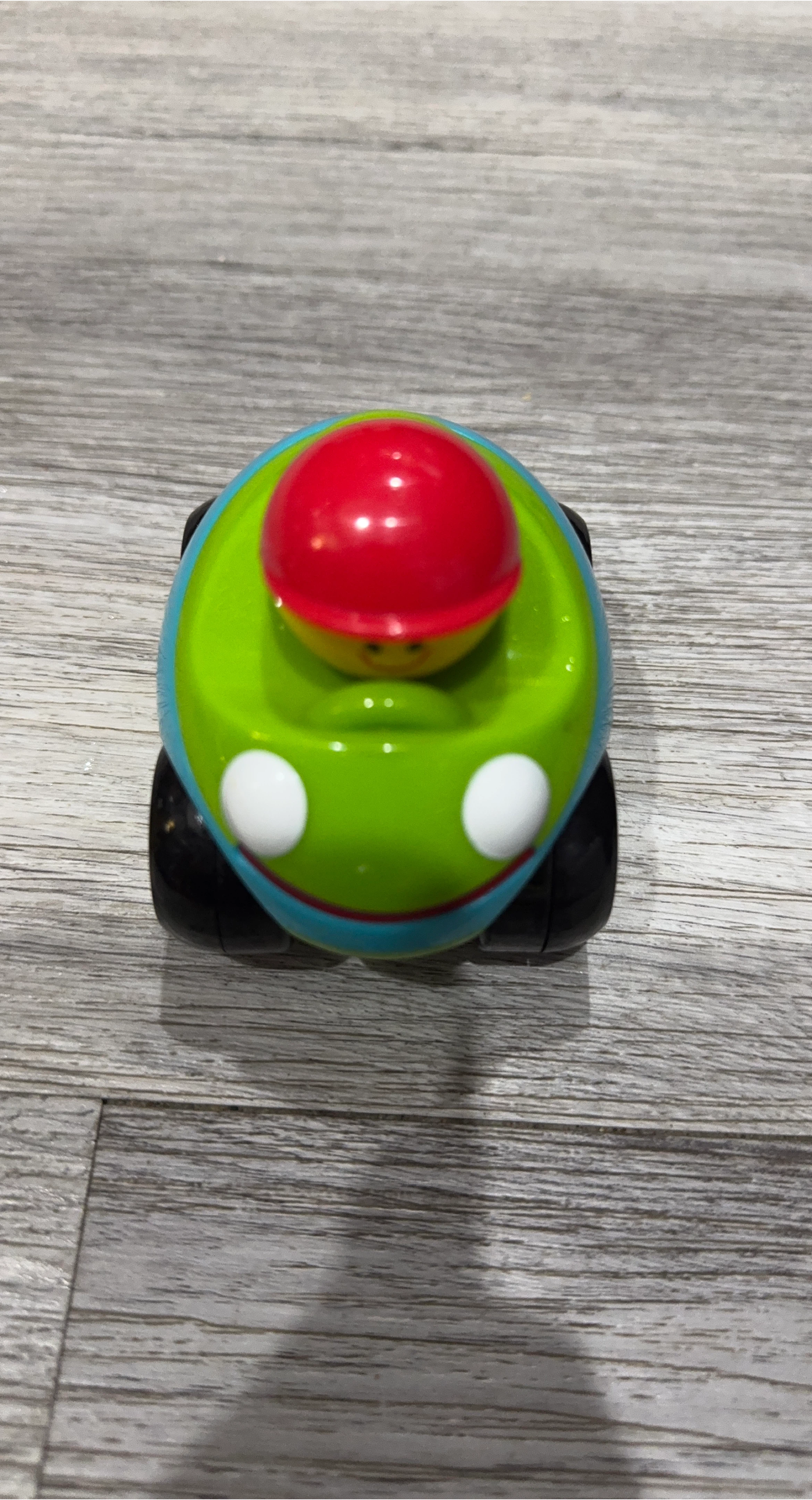 Green and Blue Toy Car