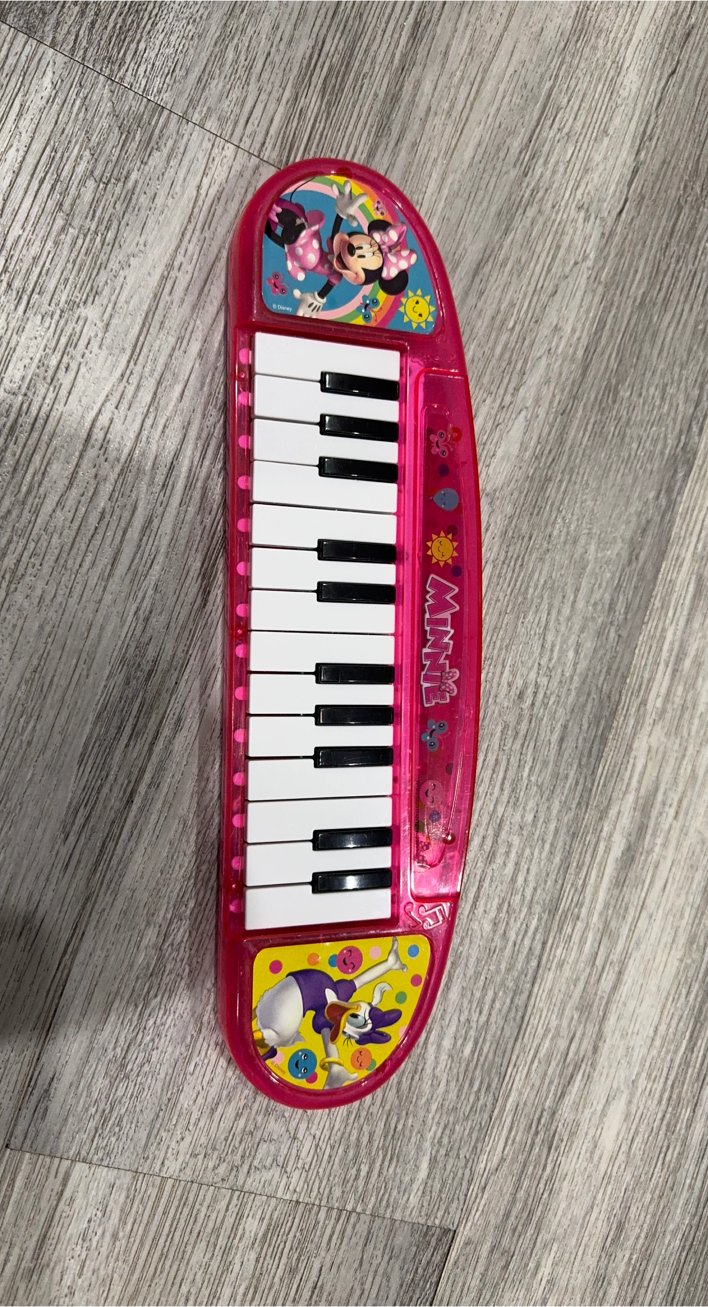 Minnie Mouse Toy Keyboard
