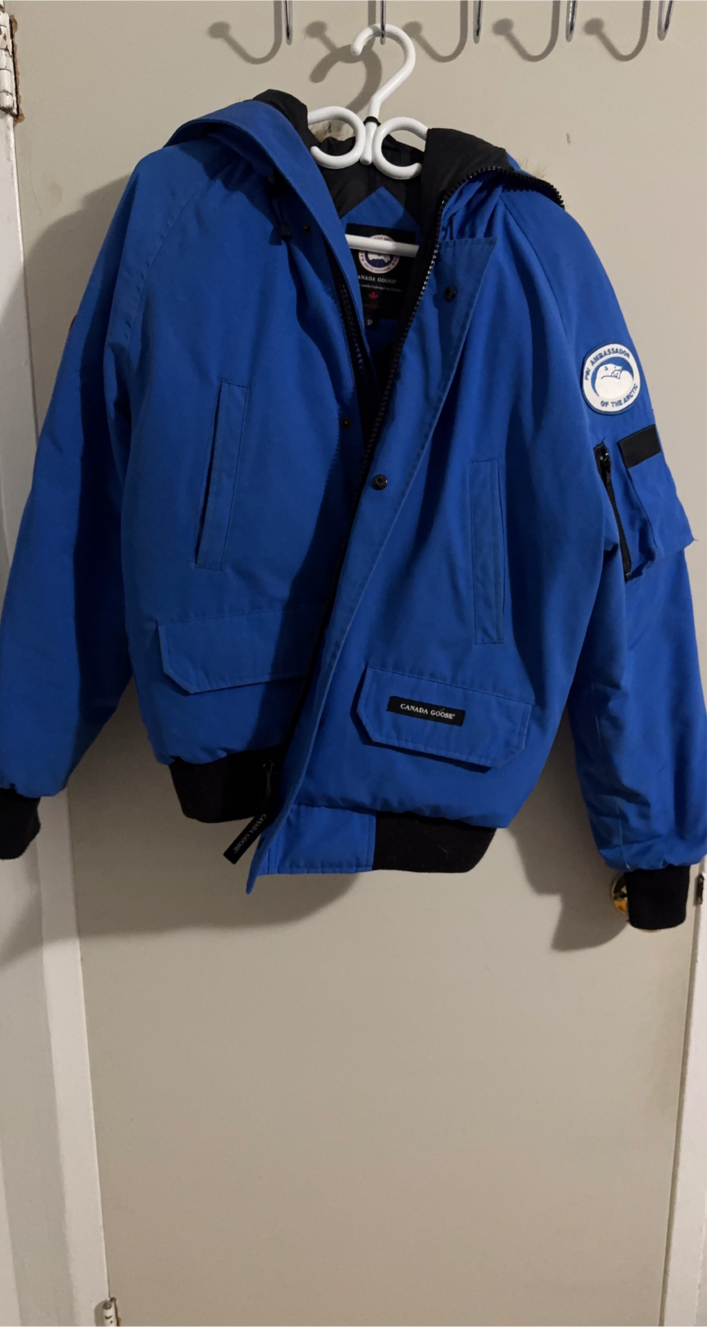 Canada Goose Arctic Program Bomber Jacket Blue S/P
