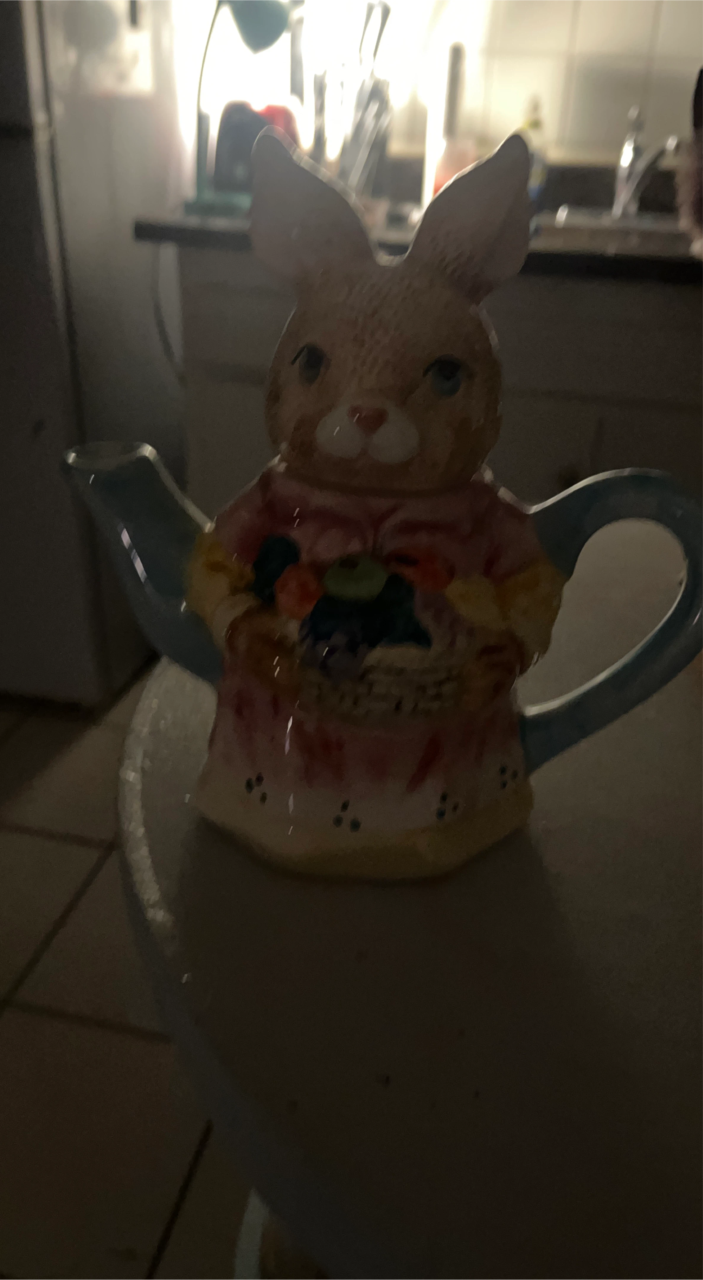Bunny Rabbit Ceramic Teapot