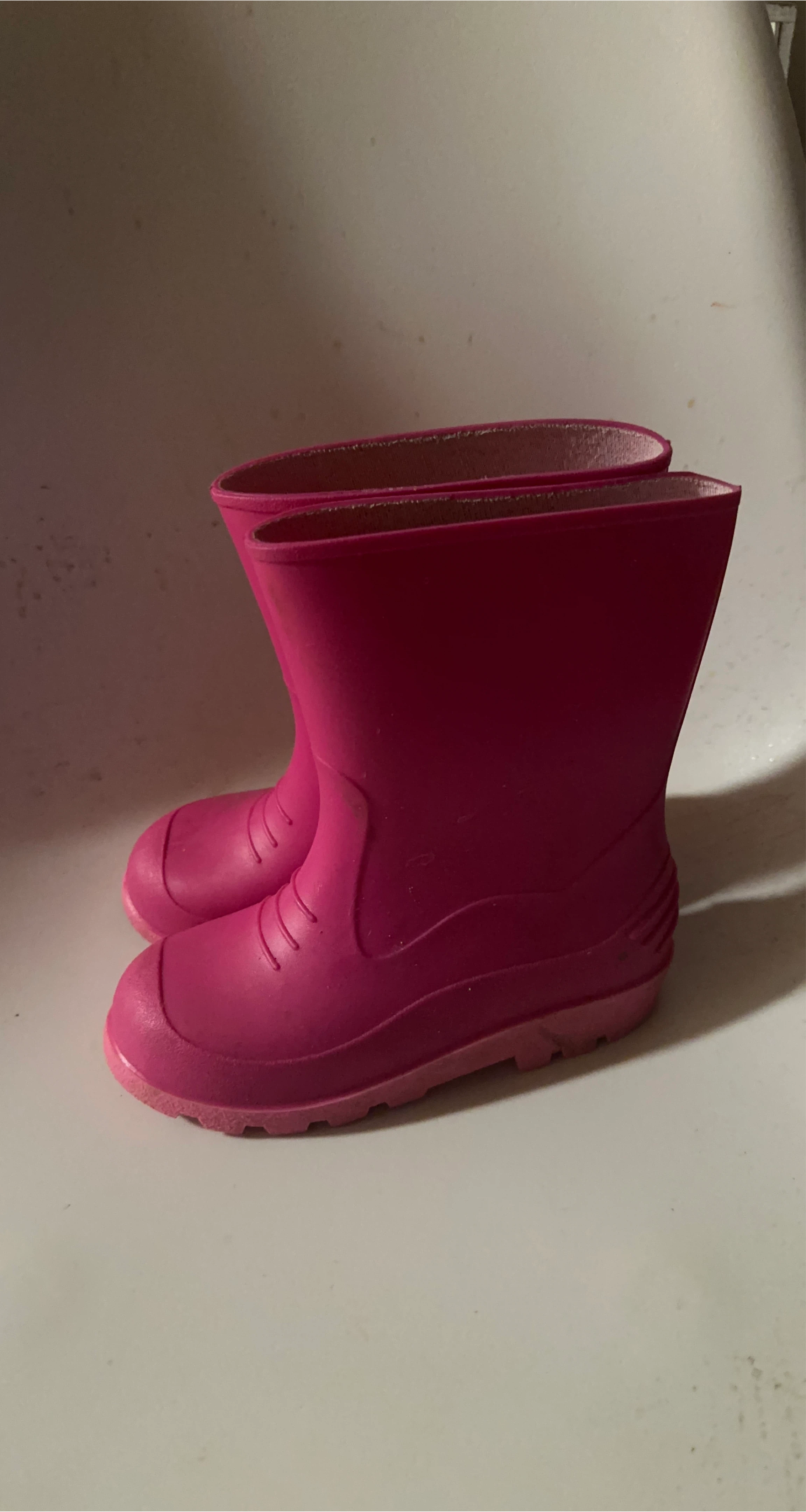 Pink Rain Boots - Children's Size 13y