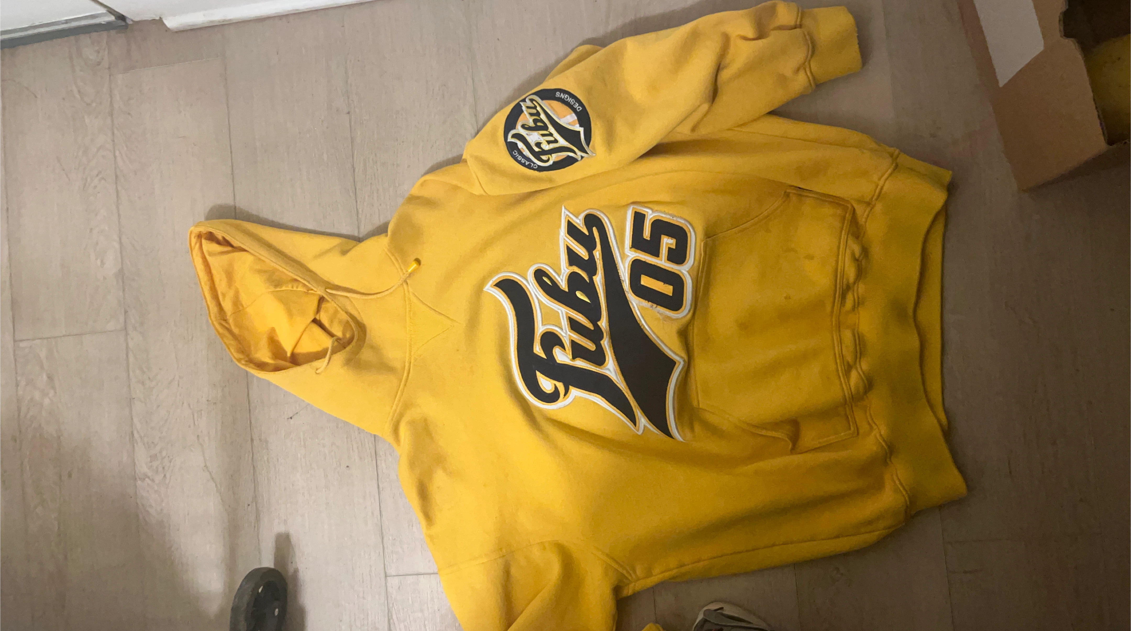FUBU Yellow Hoodie '05