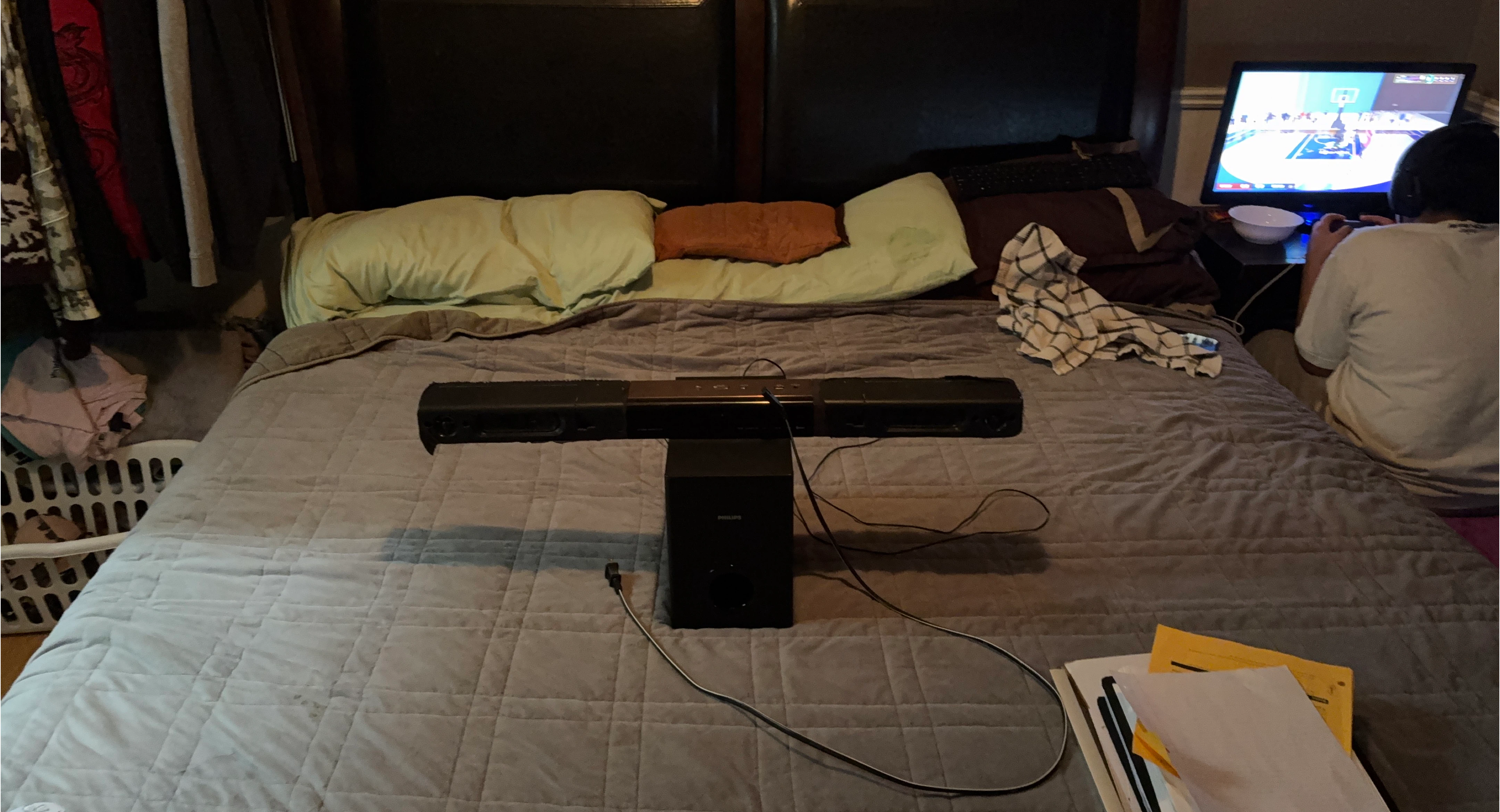 Philips Soundbar and Subwoofer System