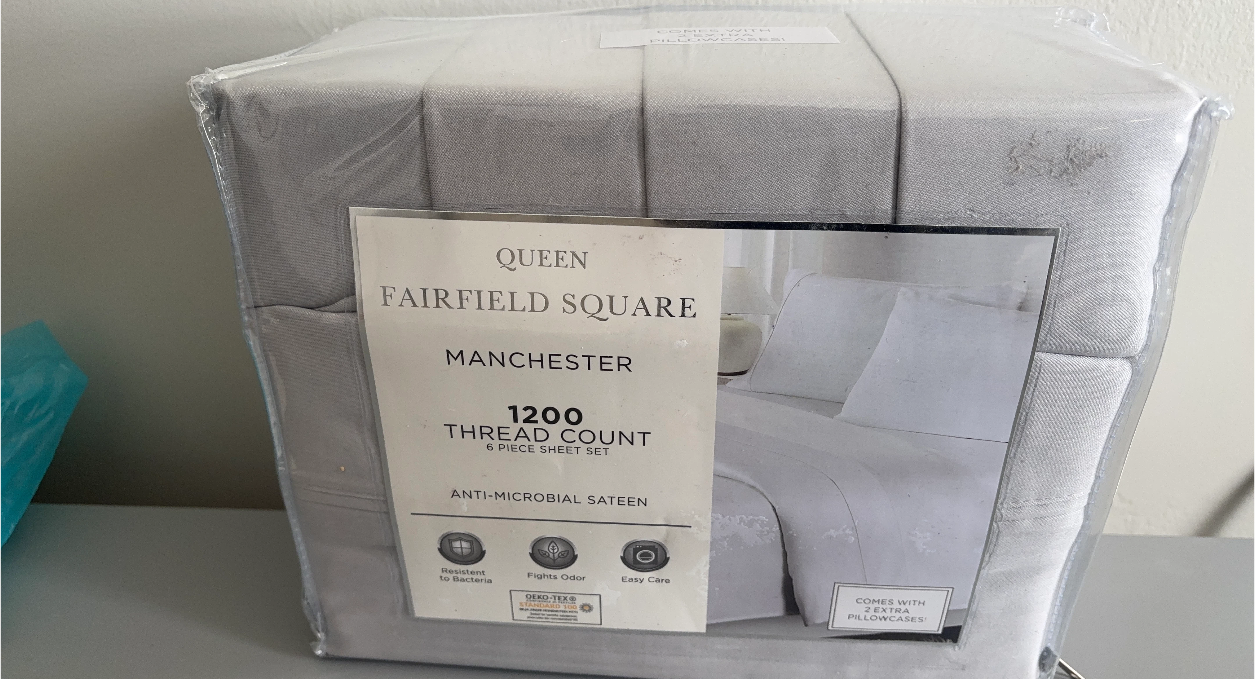 Fairfield Sq. Manchester New 6-Piece Queen Sheet Set