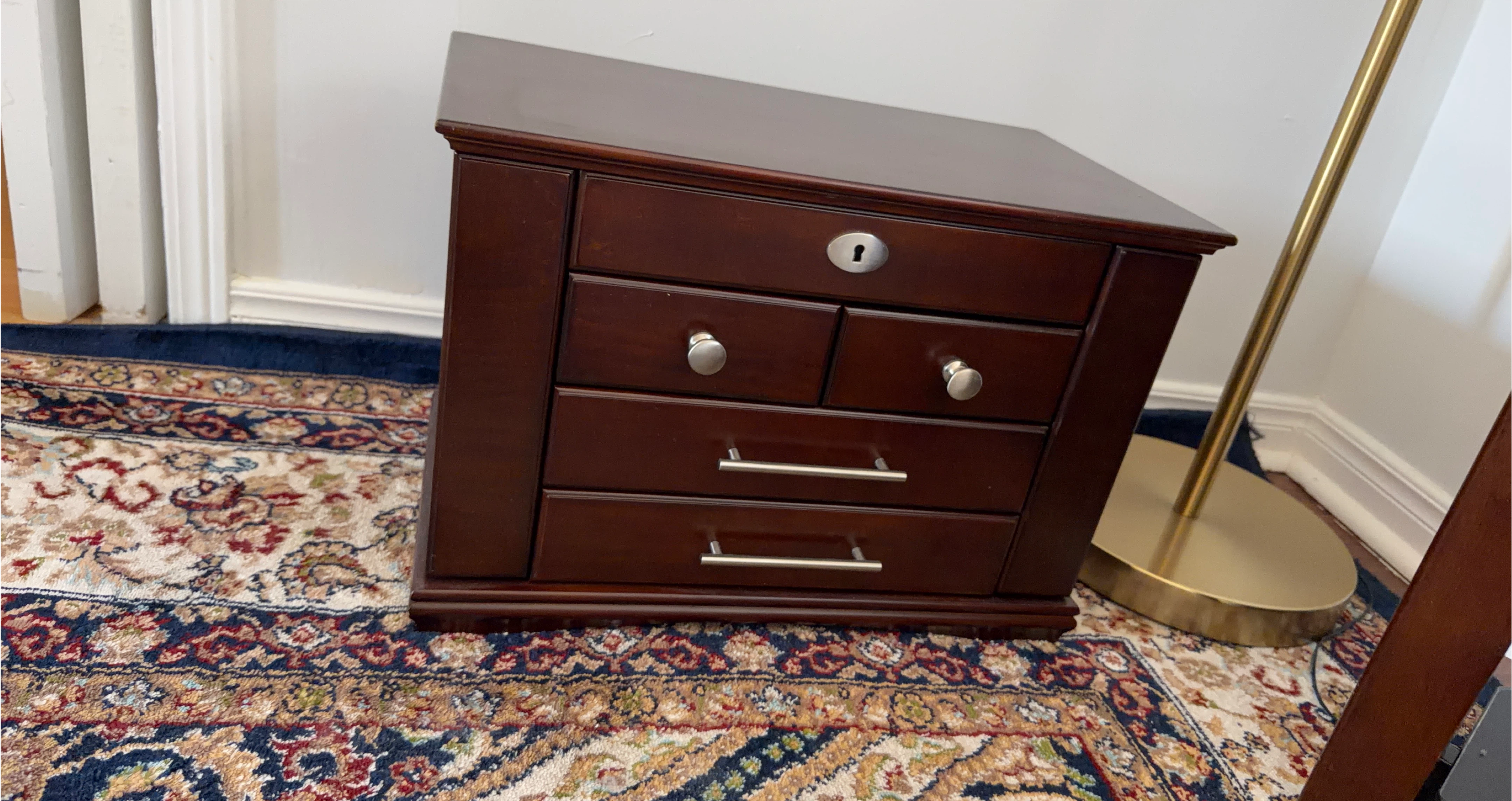Jewelry Box with Mirror