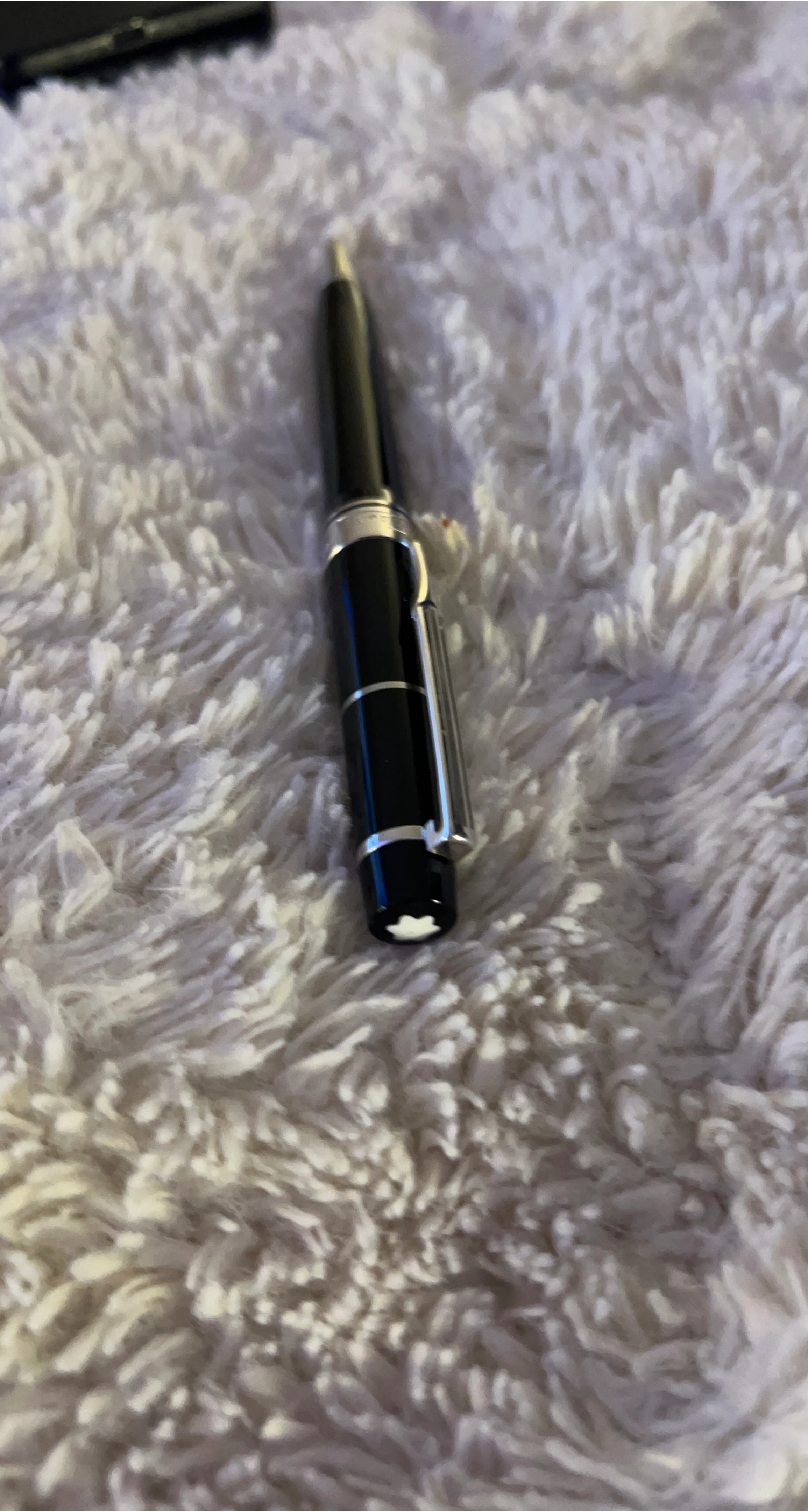 Montblanc Black Ballpoint Pen