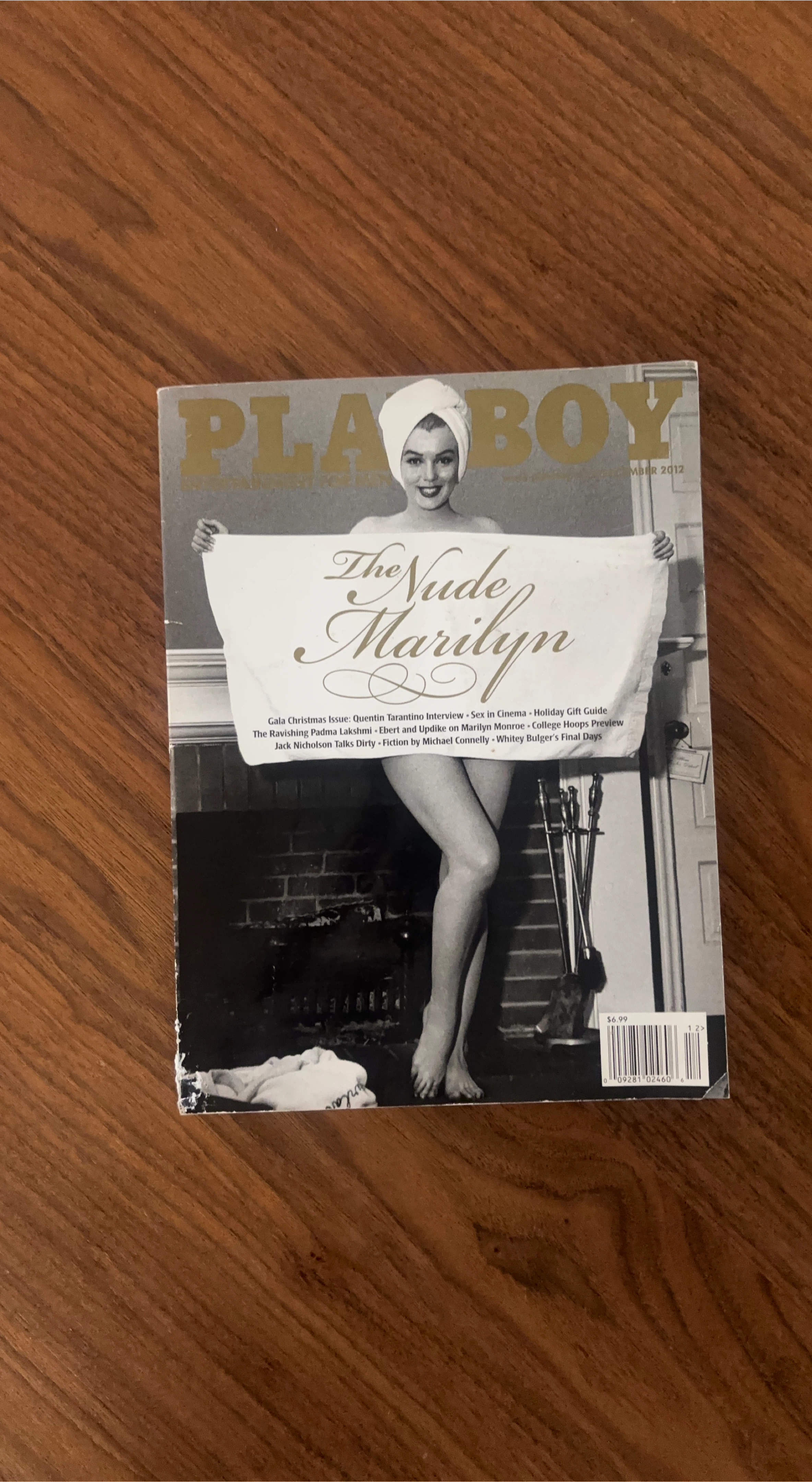 Playboy Magazine - The Nude Marilyn - December 2012