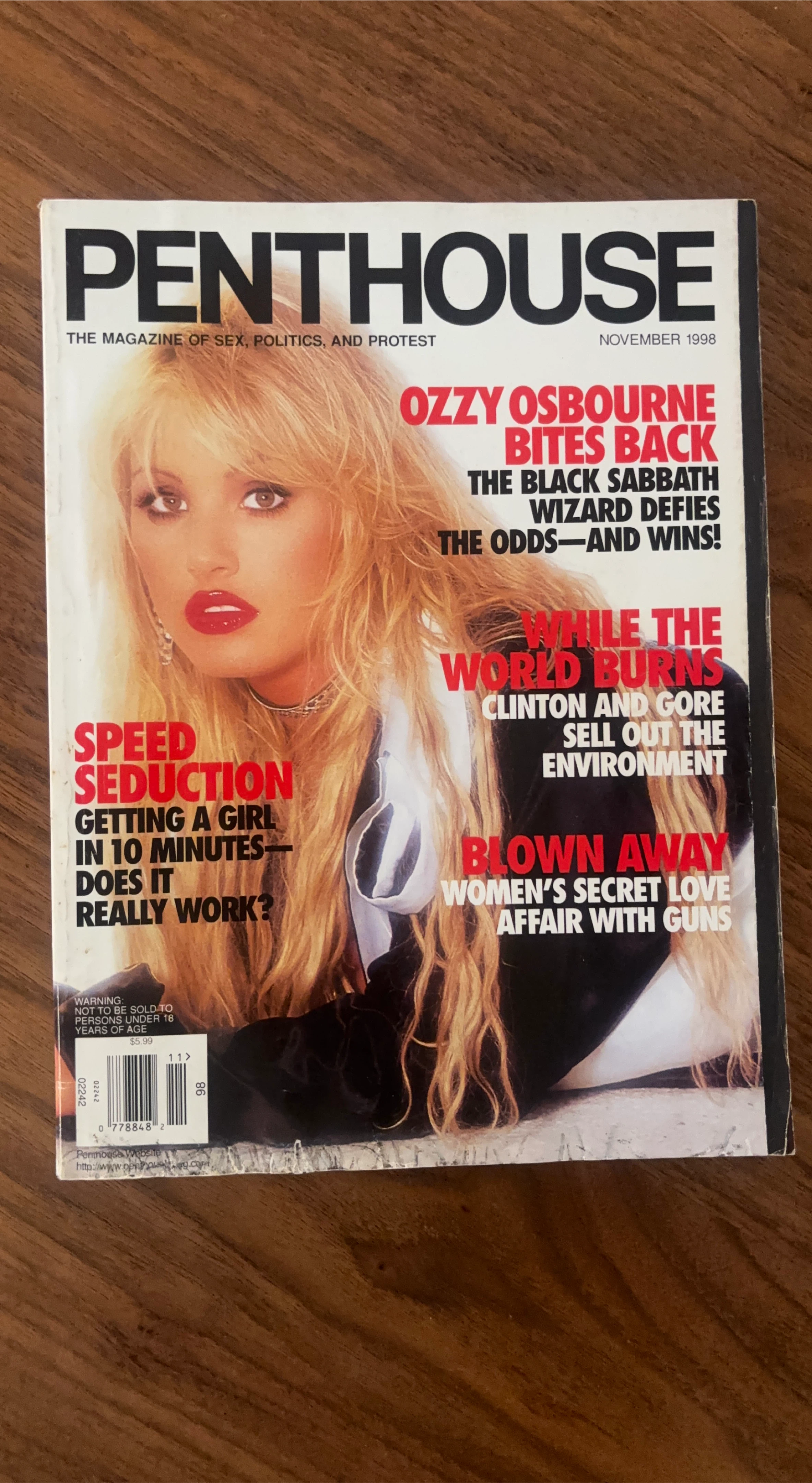 Penthouse Magazine - November 1998