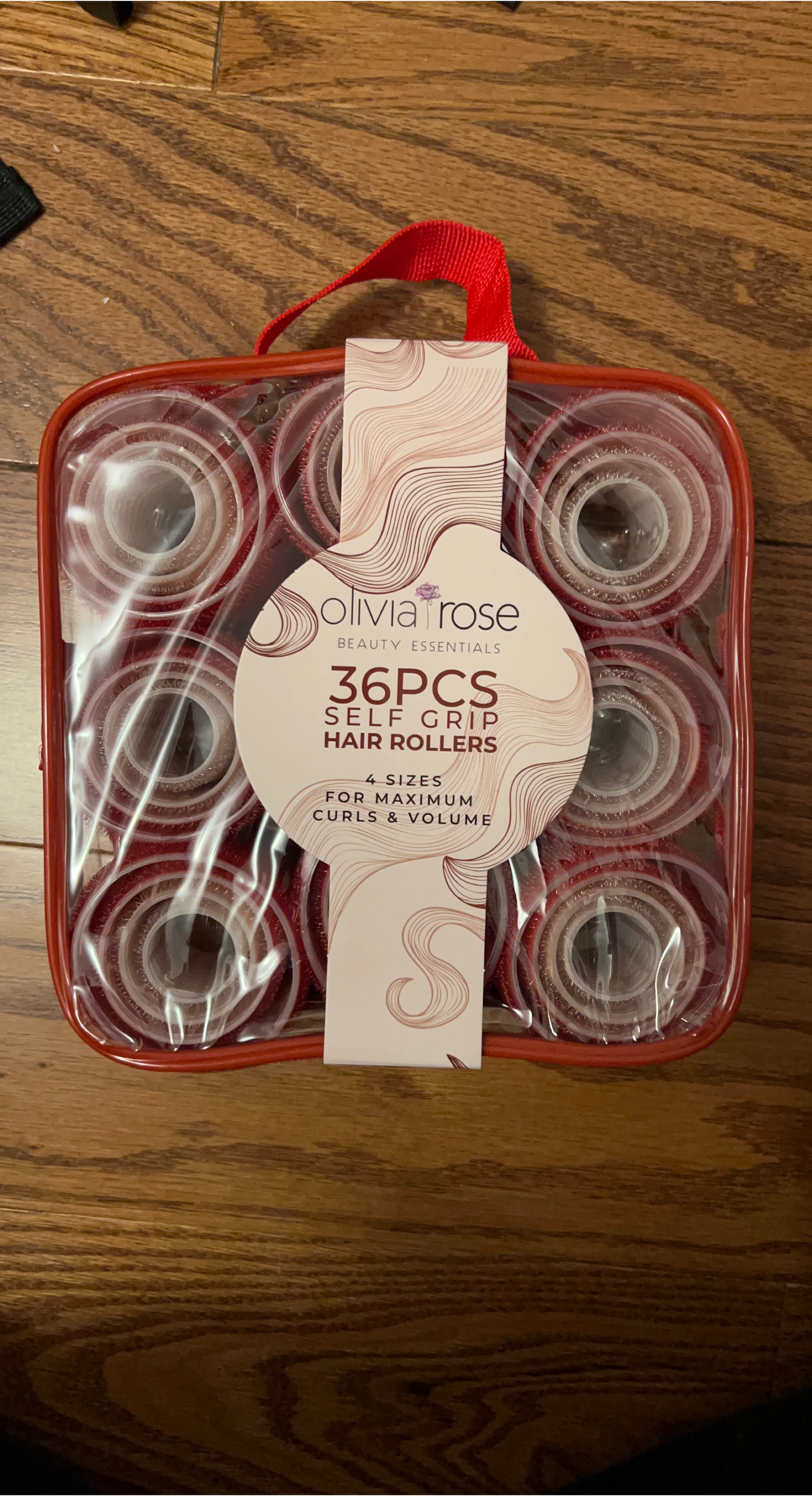 Olivia Rose 36 Piece Self Grip Hair Rollers Set