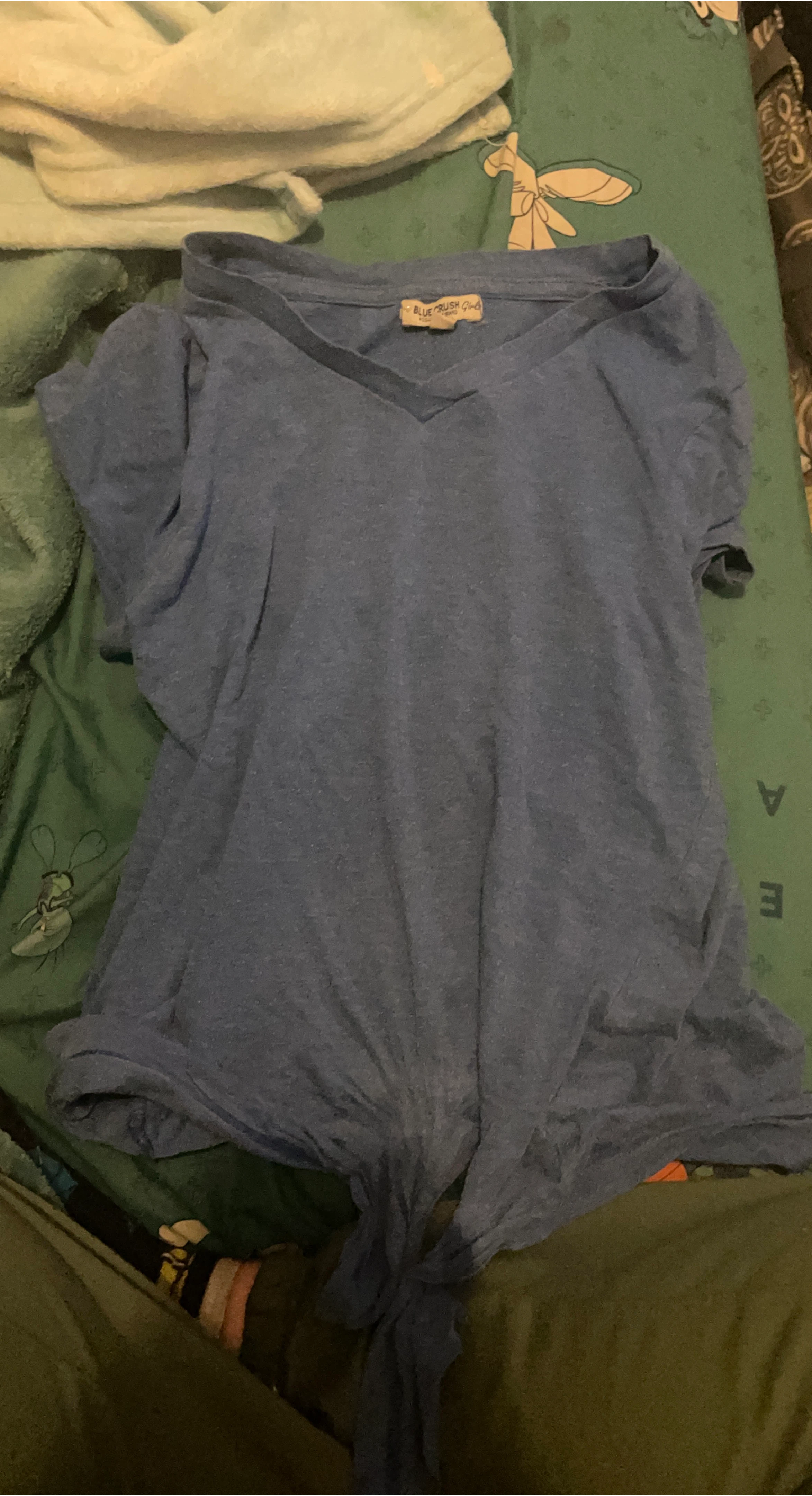 Blue Crush V-Neck T-Shirt