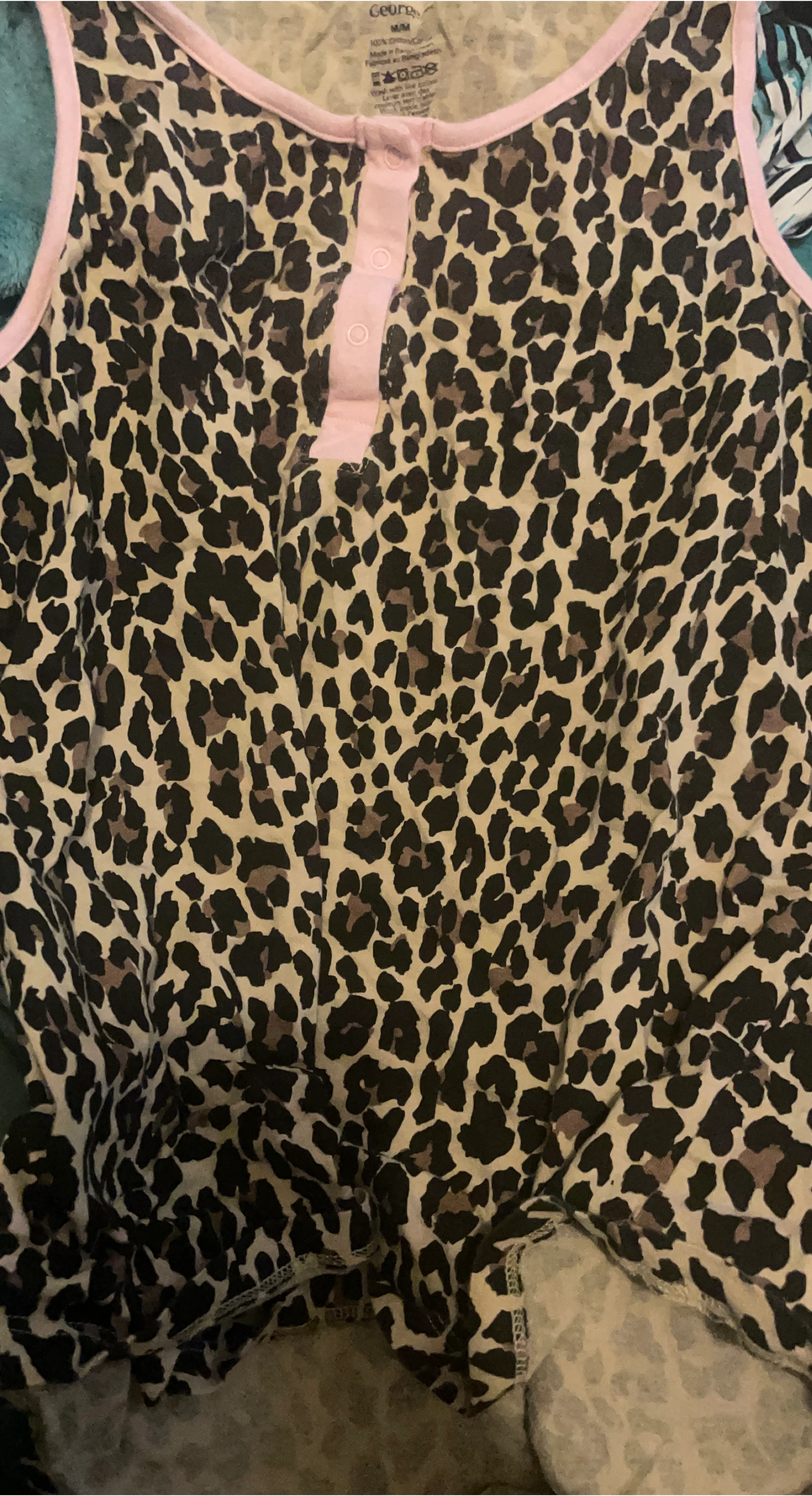 George Women's Cheetah Print Tank Top